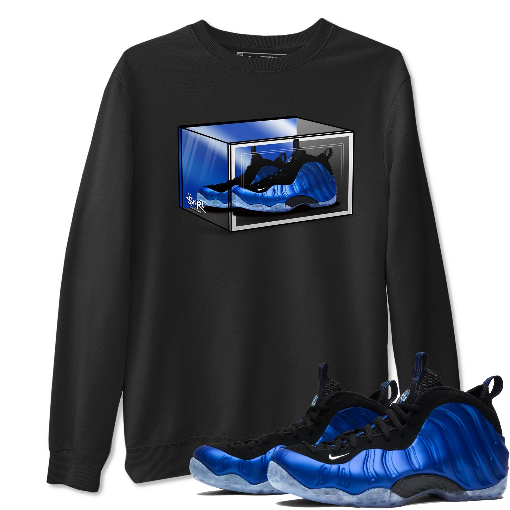 Shoe Box snkmatch Tees - Air Foamposite One Royal