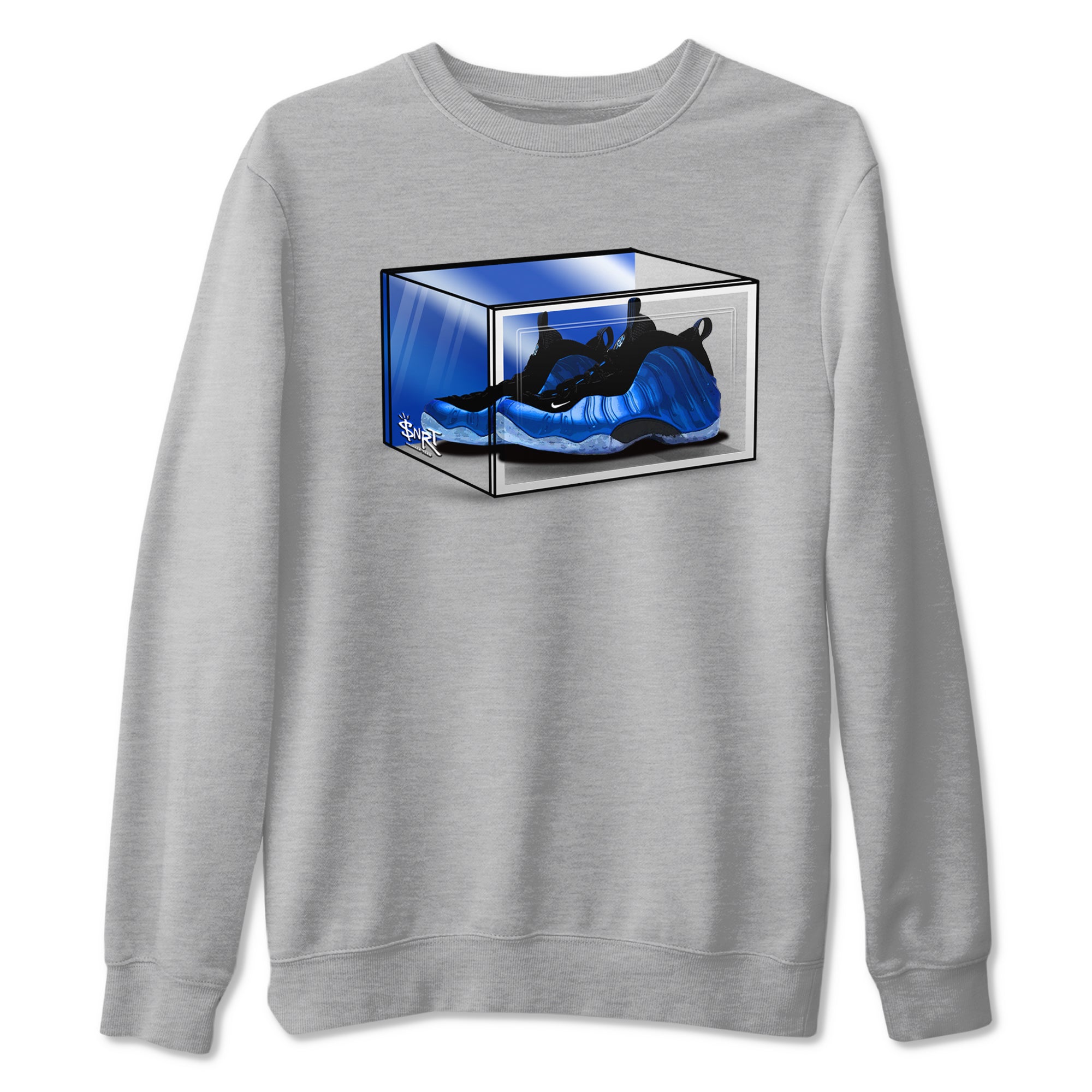 Shoe Box snkmatch Tees - Air Foamposite One Royal