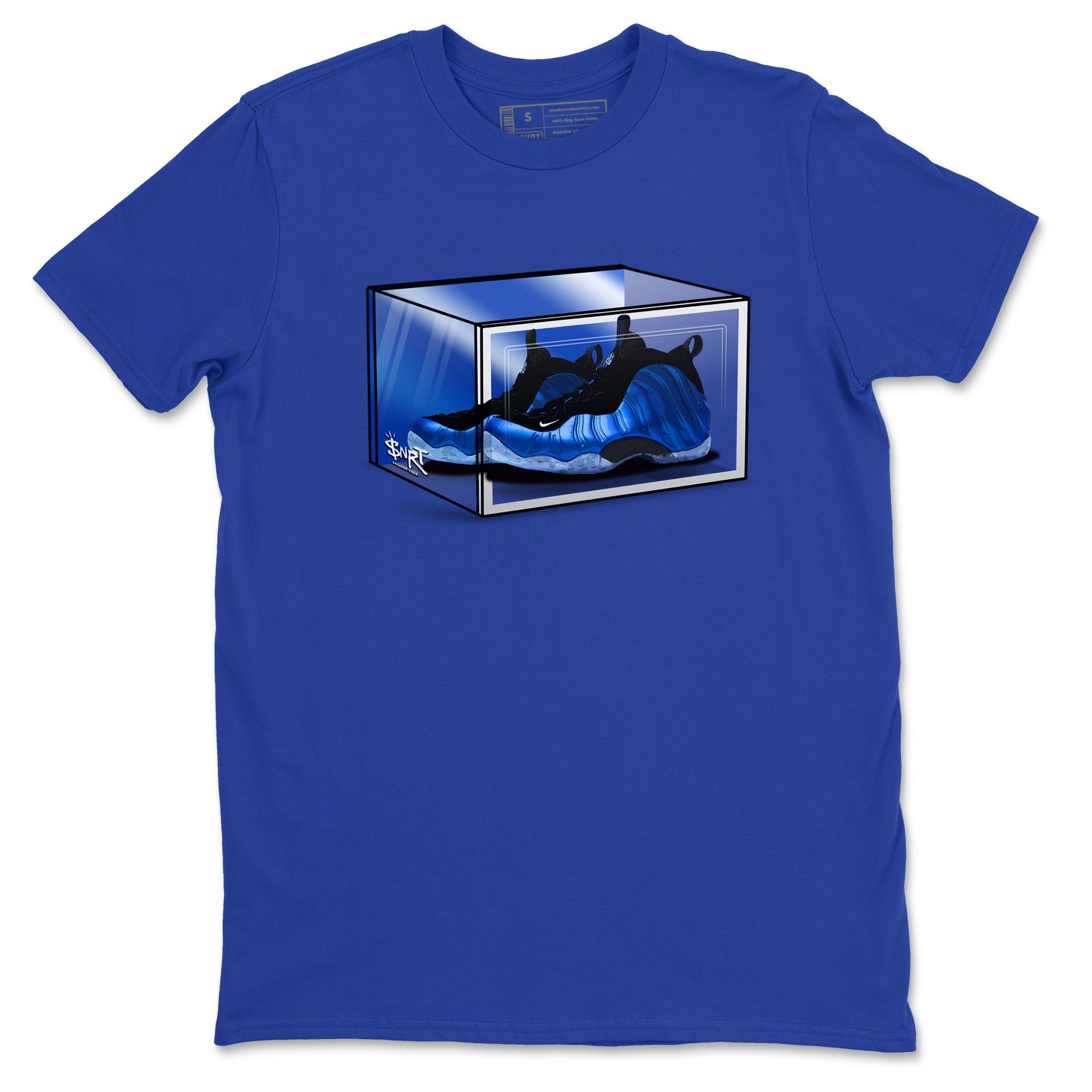 Shoe Box snkmatch Tees - Air Foamposite One Royal