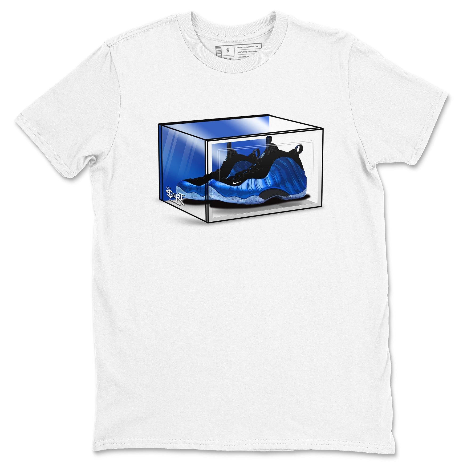 Shoe Box snkmatch Tees - Air Foamposite One Royal