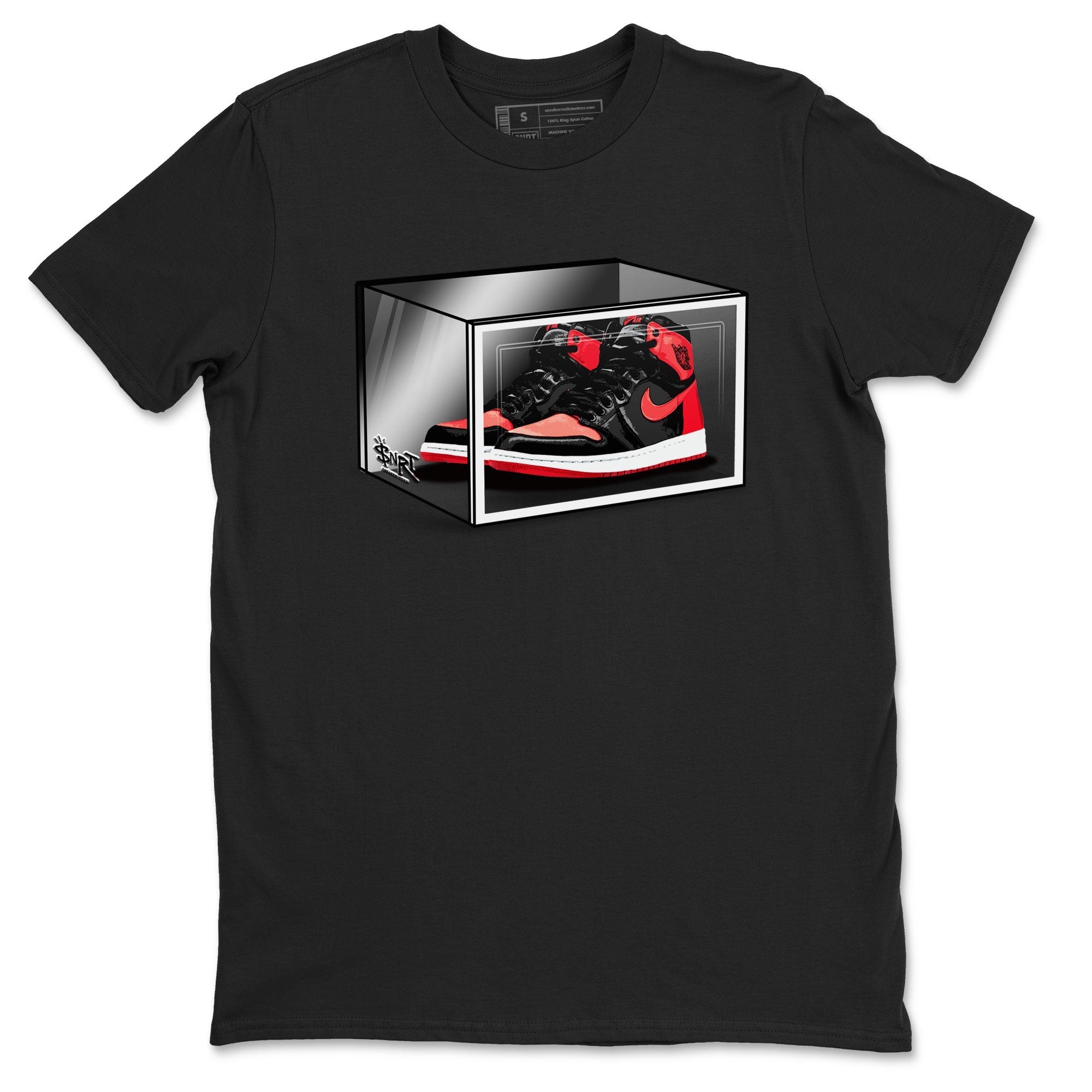 Shoe Box snkmatch Tee - Air Jordan 1 Satin Bred