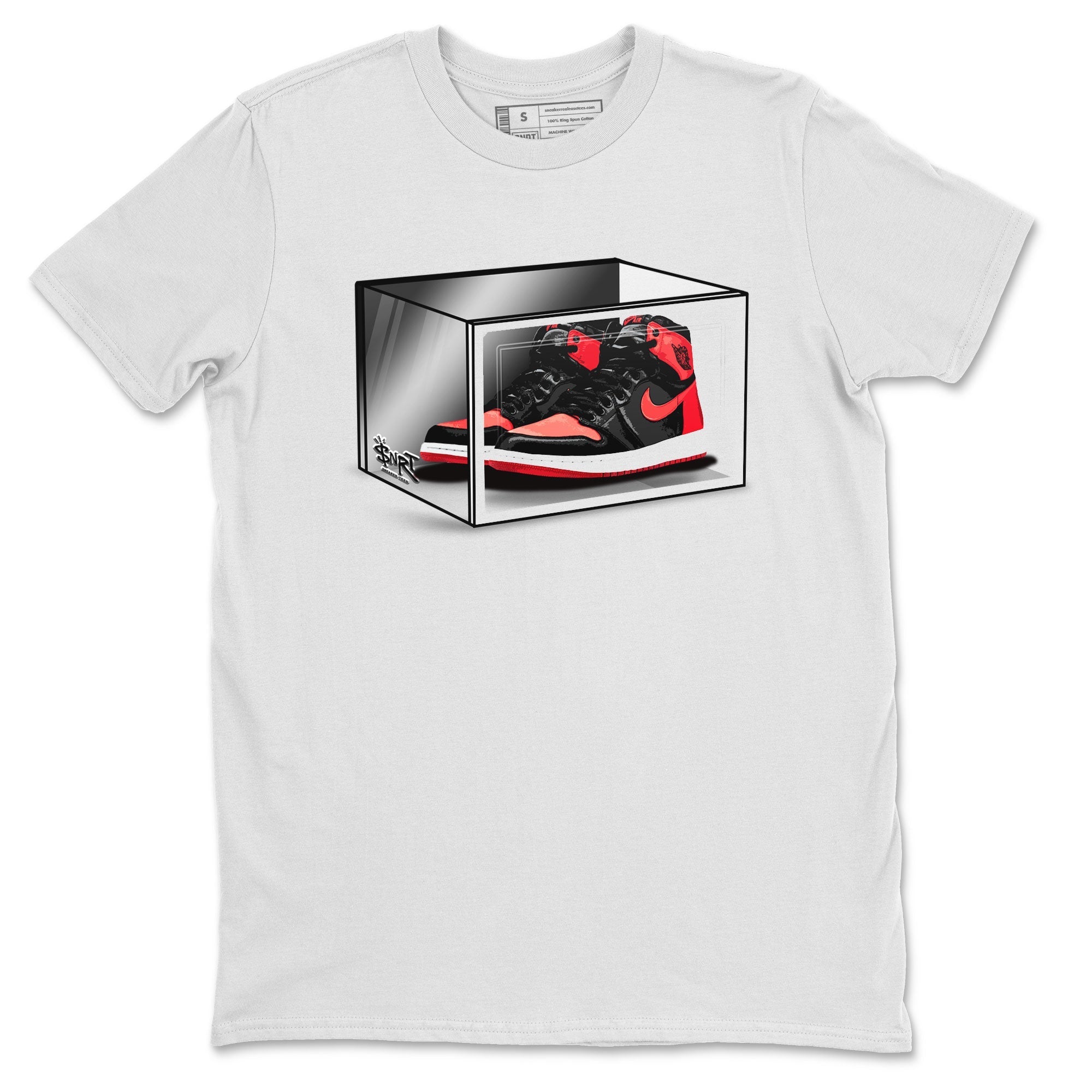 Shoe Box snkmatch Tee - Air Jordan 1 Satin Bred