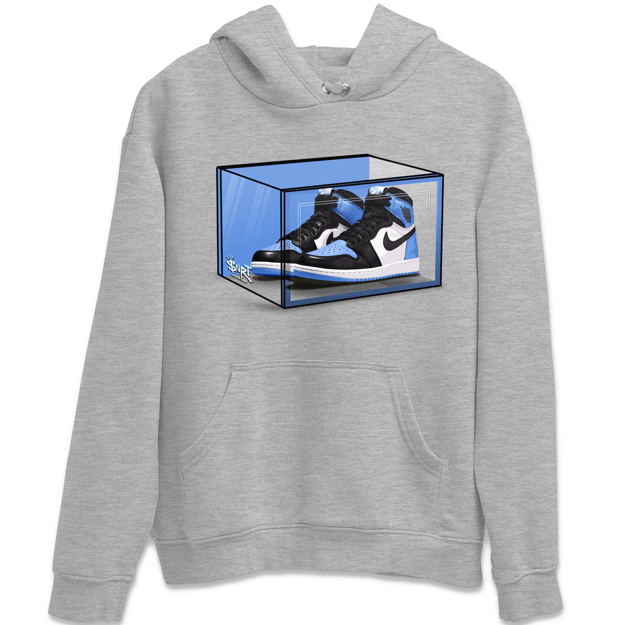 Shoe Box snkmatch Tee - Air Jordan 1 UNC Toe