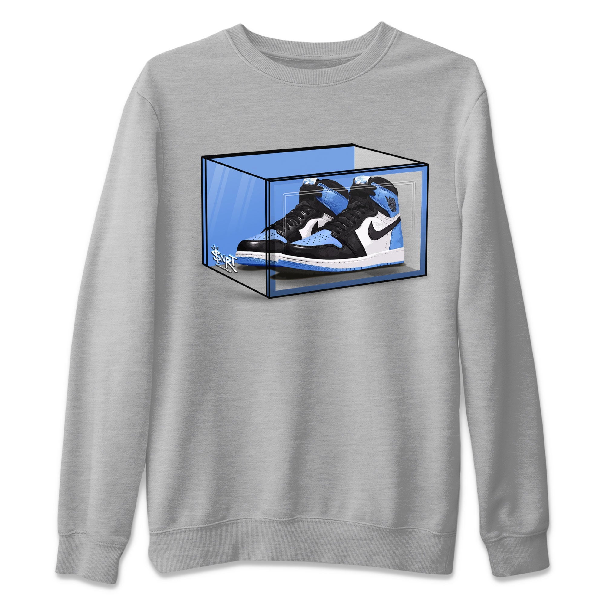 Shoe Box snkmatch Tee - Air Jordan 1 UNC Toe