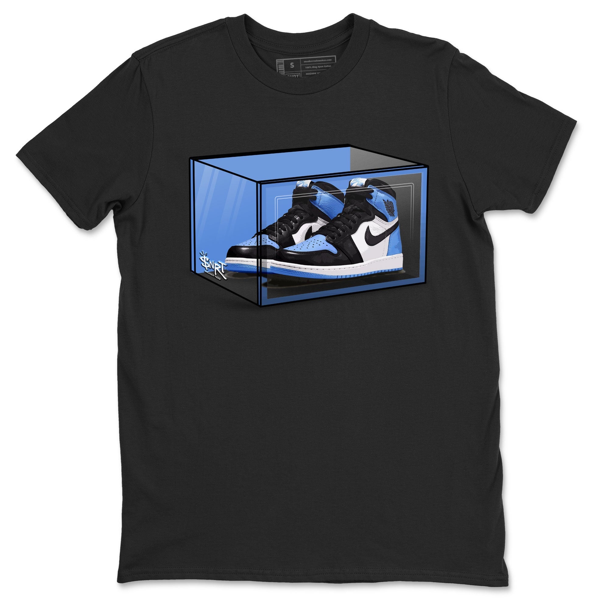 Shoe Box snkmatch Tee - Air Jordan 1 UNC Toe