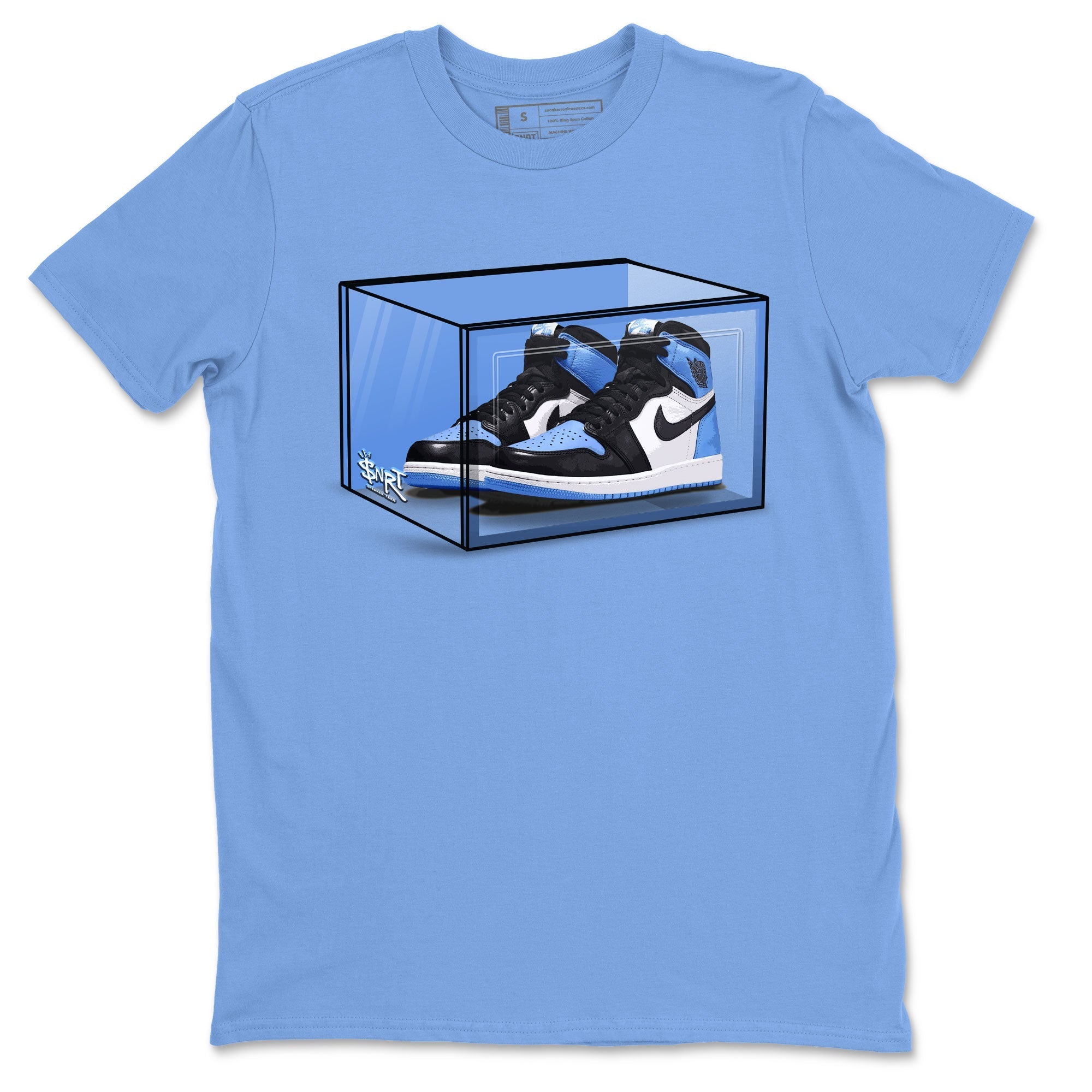 Shoe Box snkmatch Tee - Air Jordan 1 UNC Toe