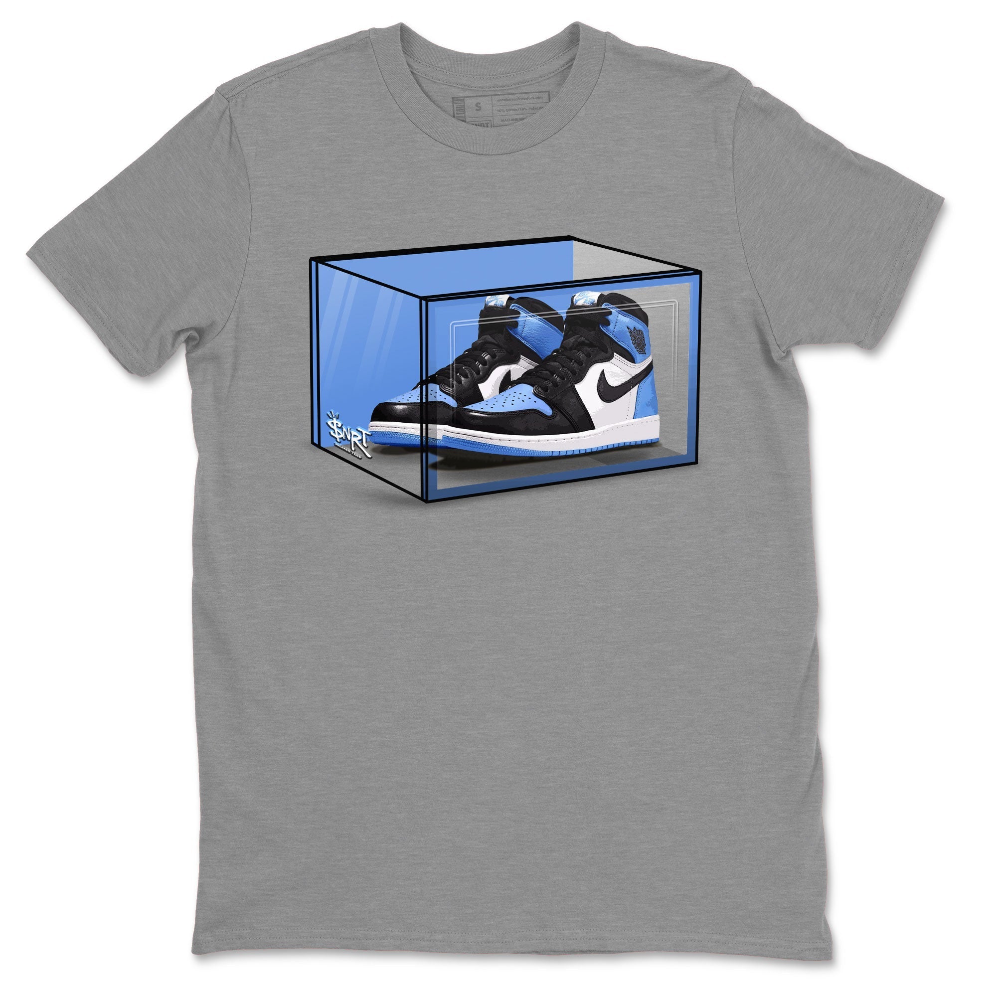 Shoe Box snkmatch Tee - Air Jordan 1 UNC Toe