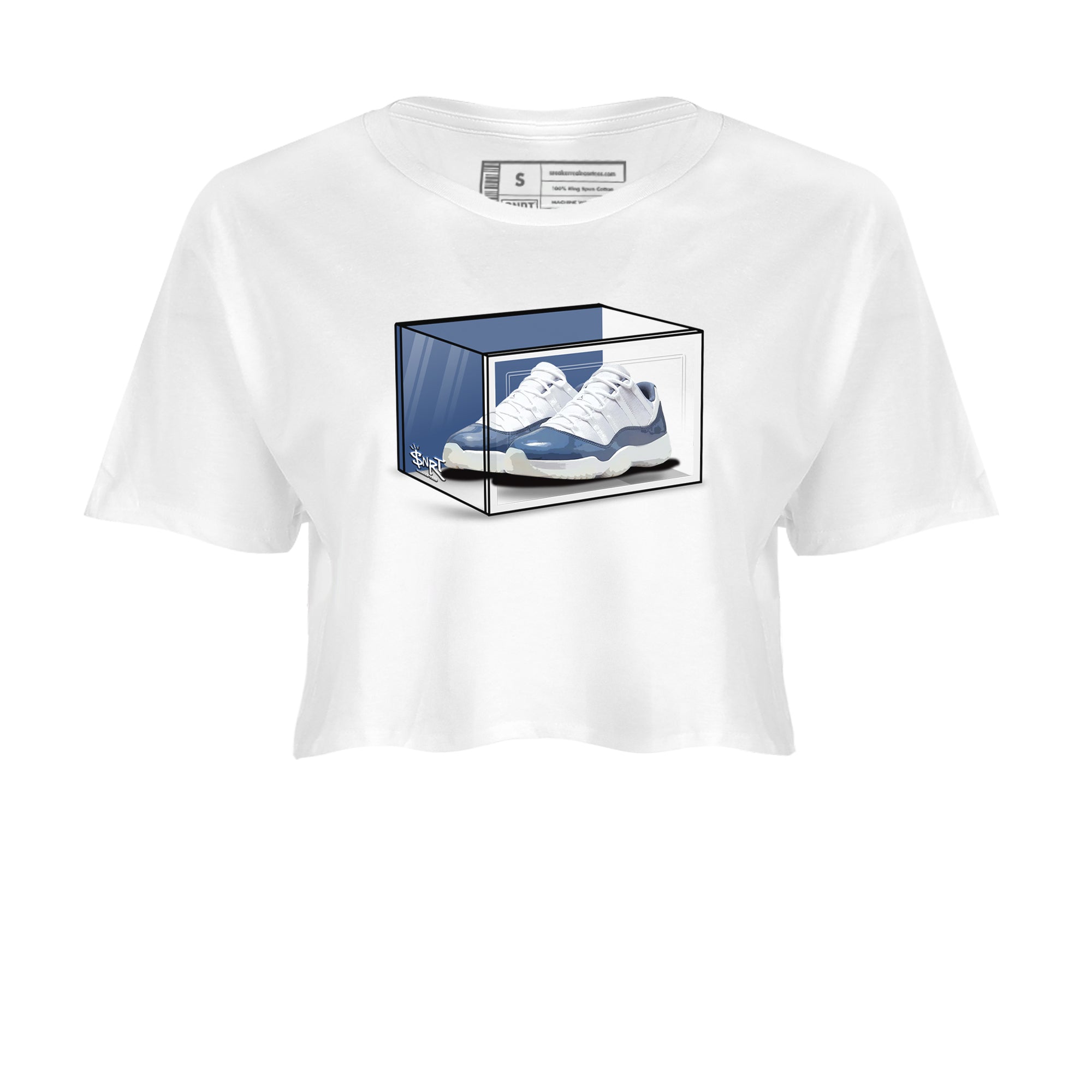 Shoe Box snkmatch Women's Top - Air Jordan 11 Diffused Blue