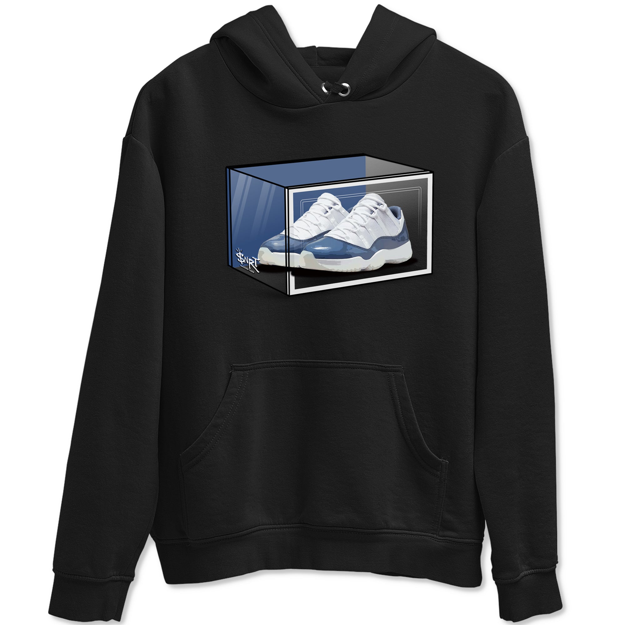 Shoe Box snkmatch Tees - Air Jordan 11 Diffused Blue