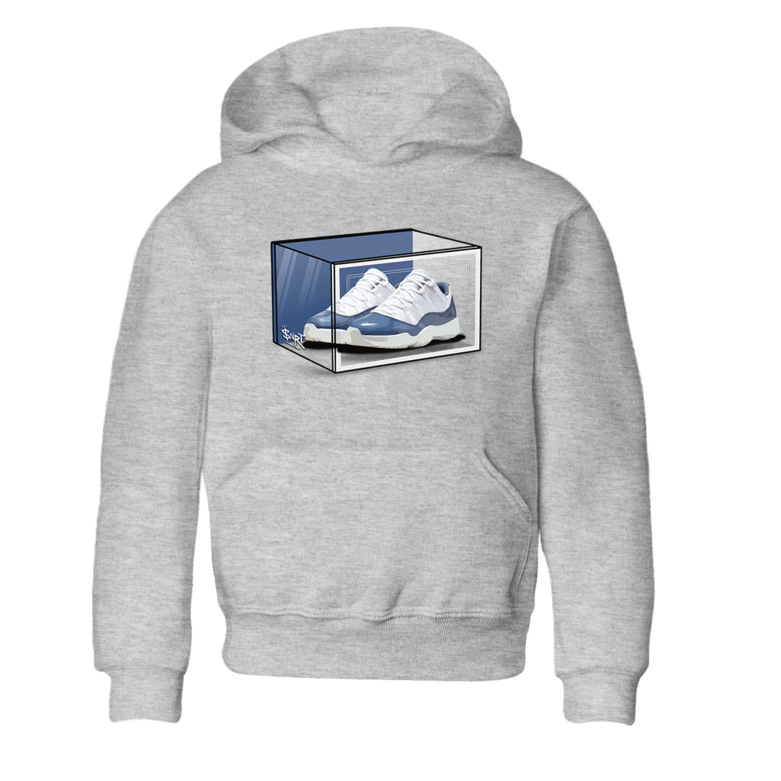 Shoe Box snkmatch Tees Kids - Air Jordan 11 Diffused Blue