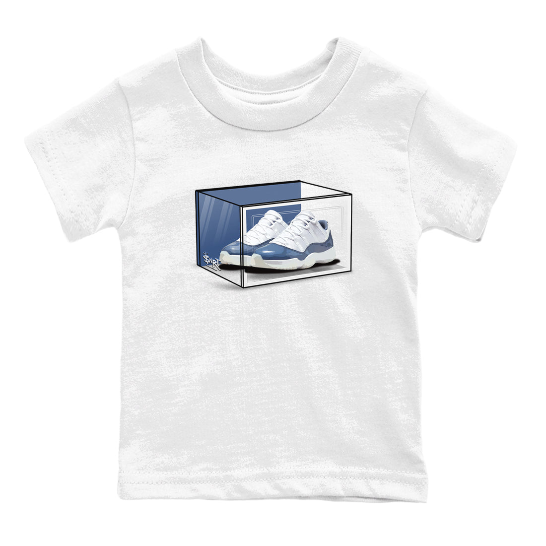Shoe Box snkmatch Tees Kids - Air Jordan 11 Diffused Blue