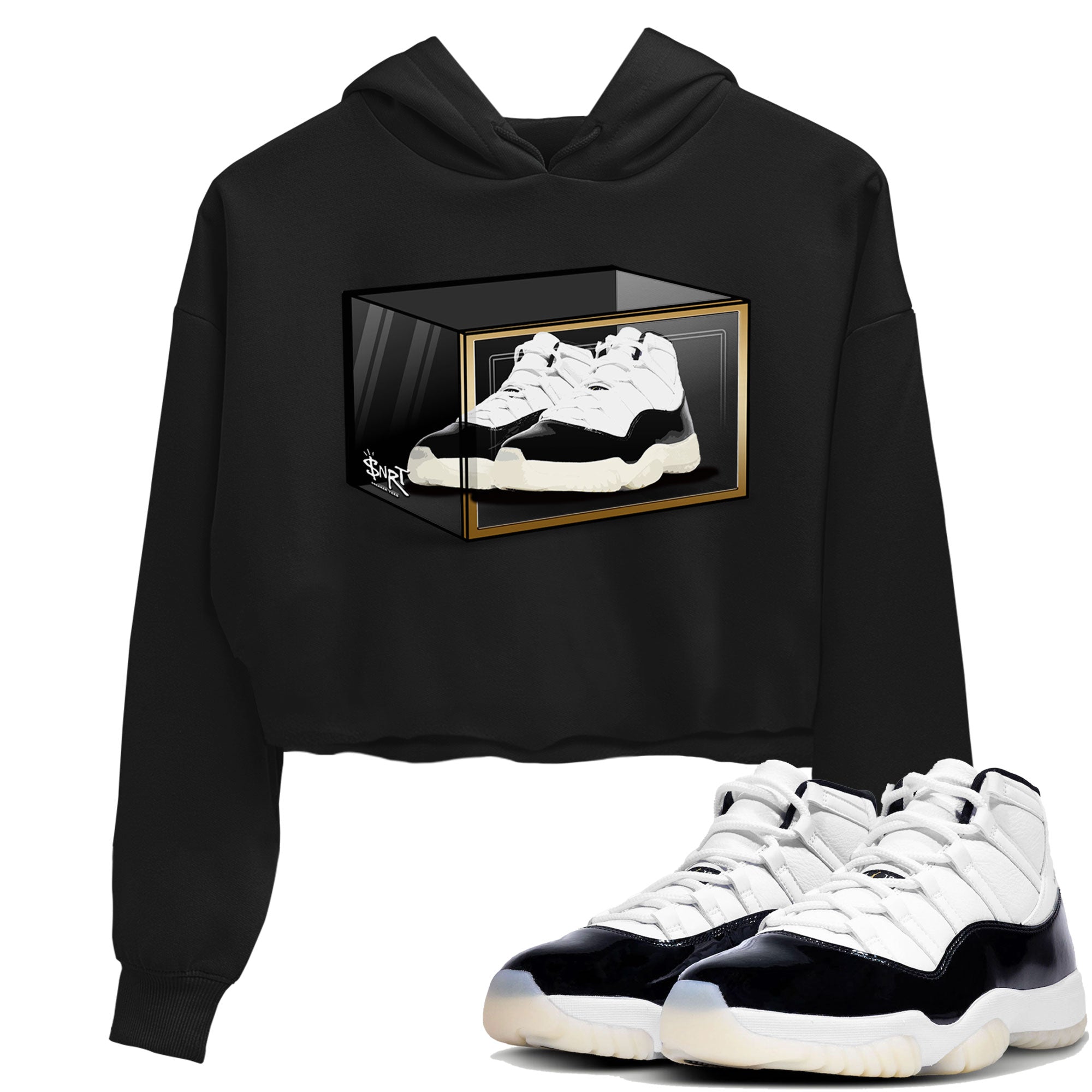 Shoe Box snkmatch Women's Top - Air Jordan 11 Gratitude