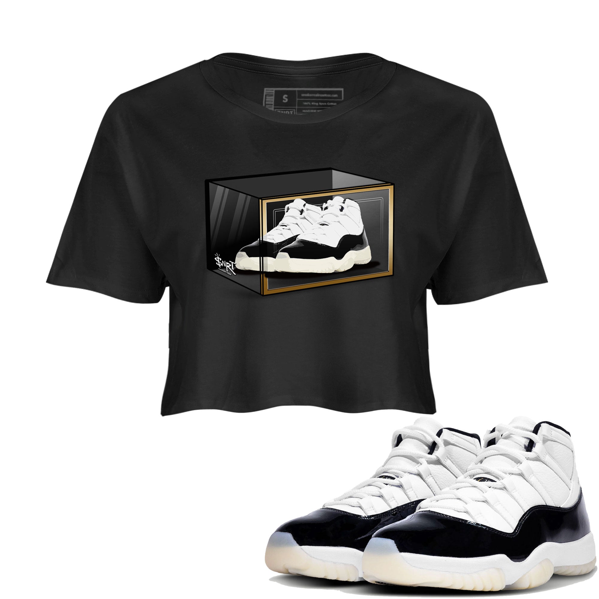 Shoe Box snkmatch Women's Top - Air Jordan 11 Gratitude