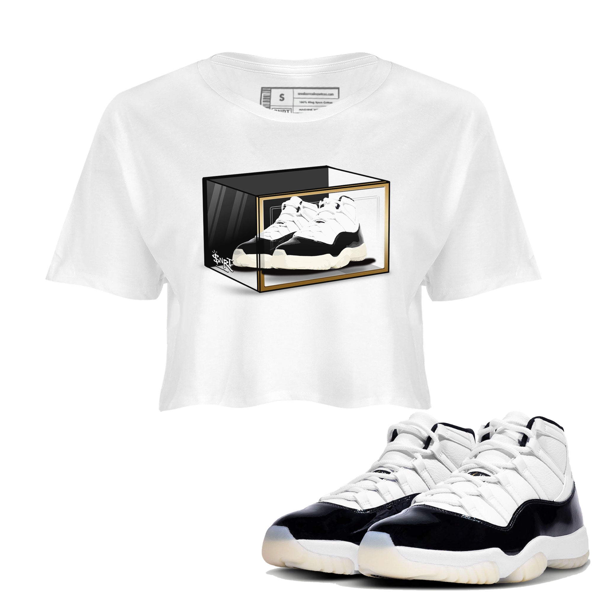 Shoe Box snkmatch Women's Top - Air Jordan 11 Gratitude