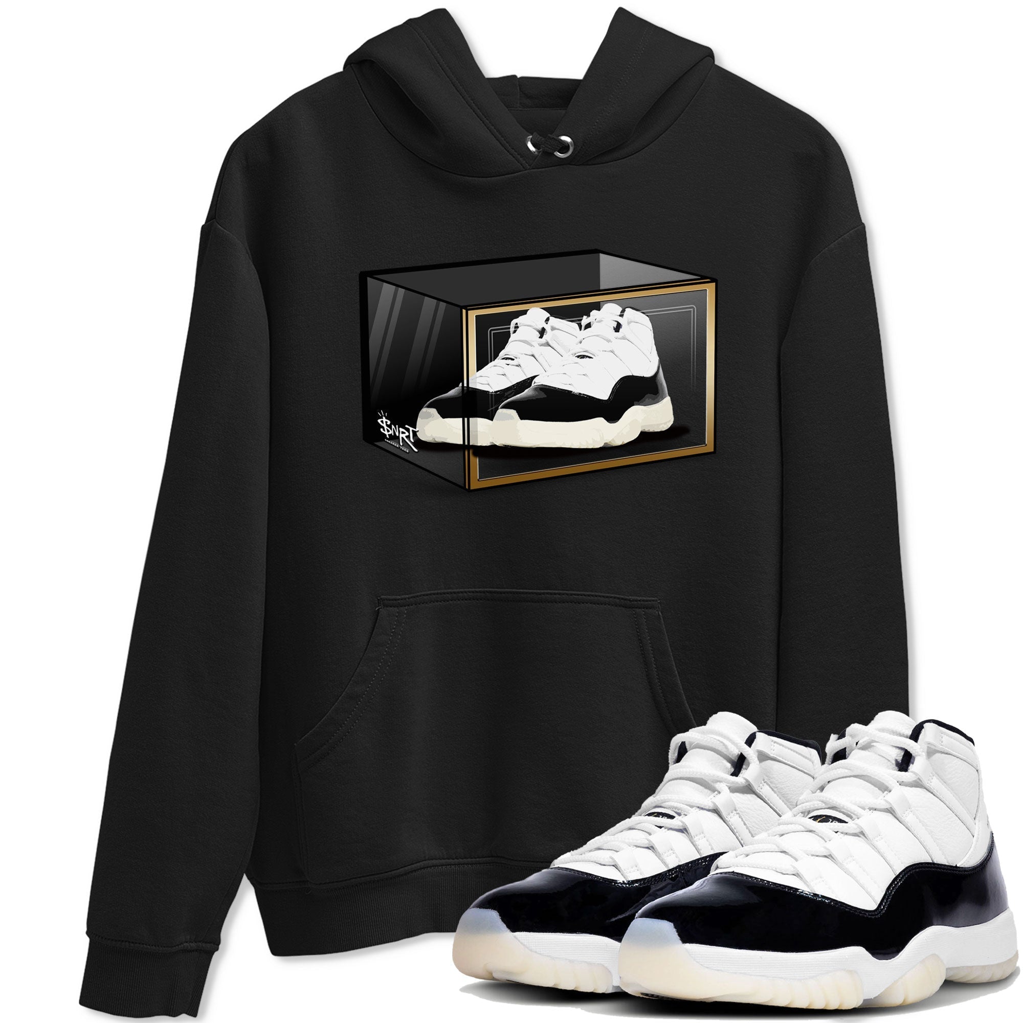 Shoe Box snkmatch Tee - Air Jordan 11 Gratitude