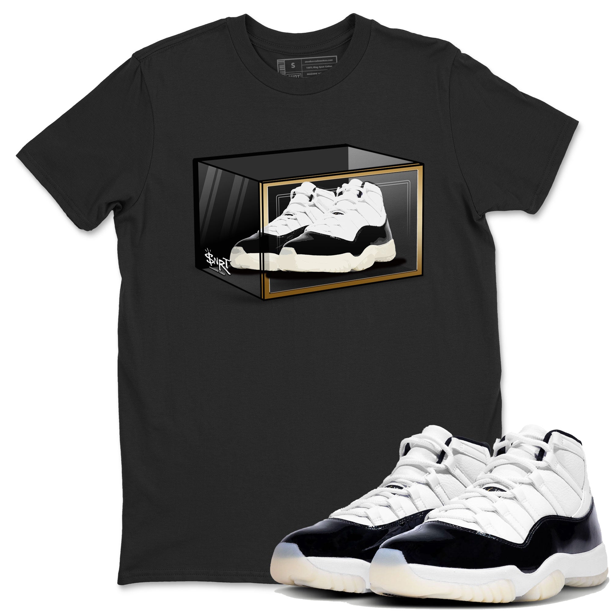 Shoe Box snkmatch Tee - Air Jordan 11 Gratitude