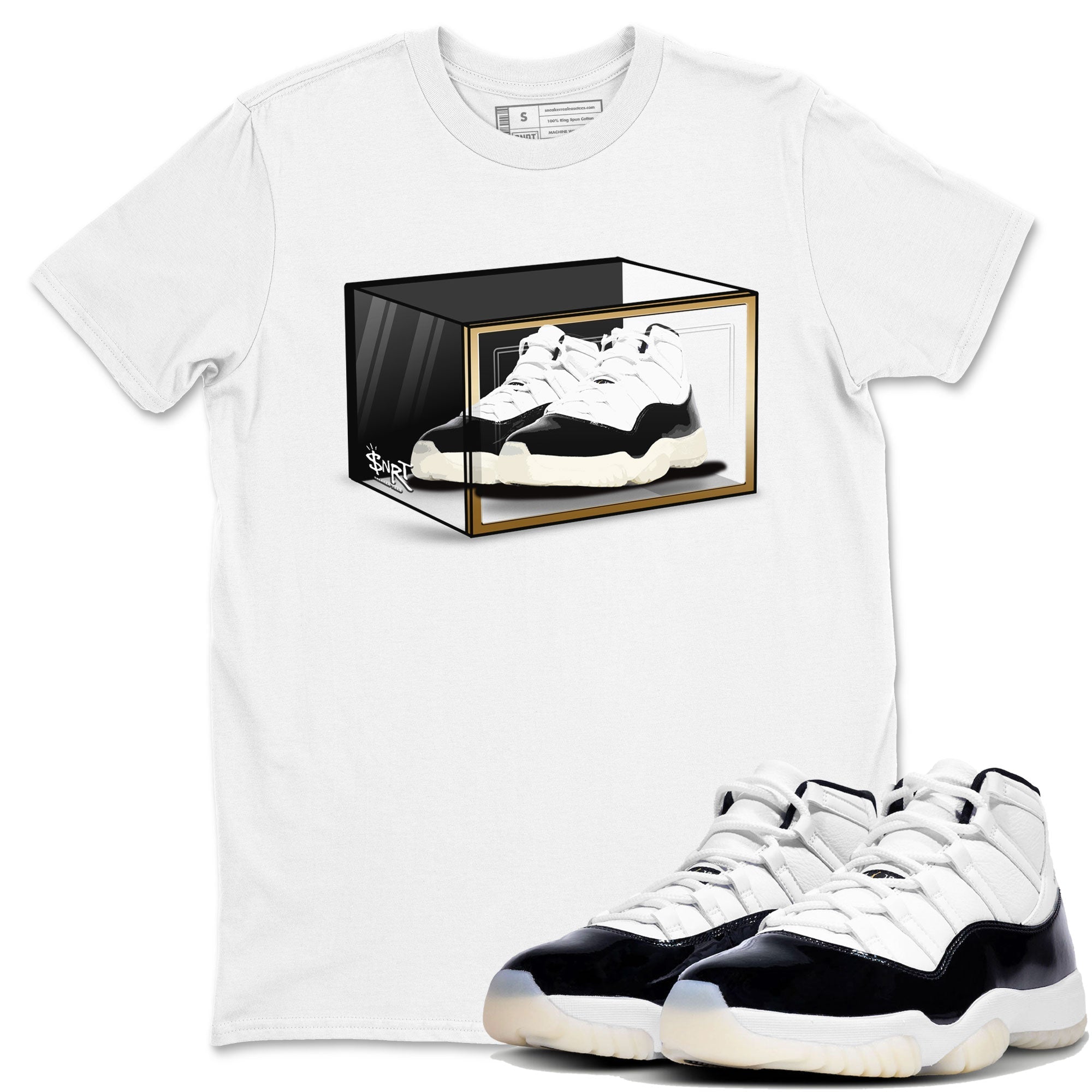 Shoe Box snkmatch Tee - Air Jordan 11 Gratitude