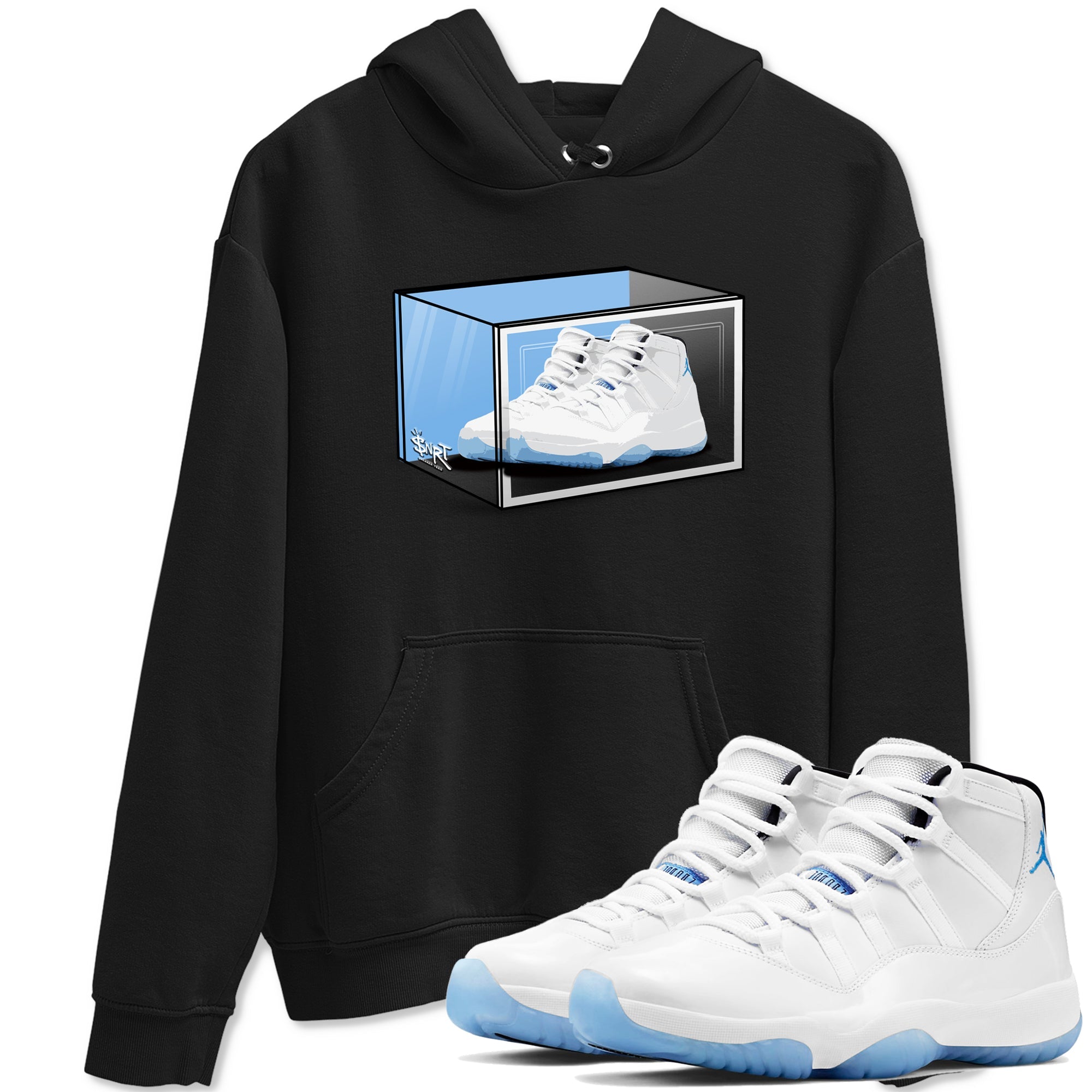 Shoe Box snkmatch Tees - Air Jordan 11 Legend Blue