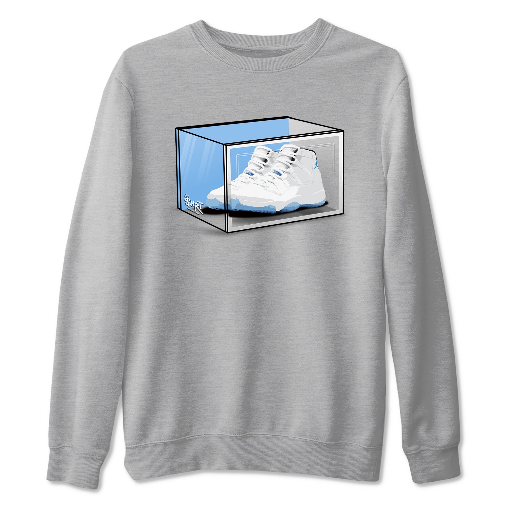 Shoe Box snkmatch Tees - Air Jordan 11 Legend Blue