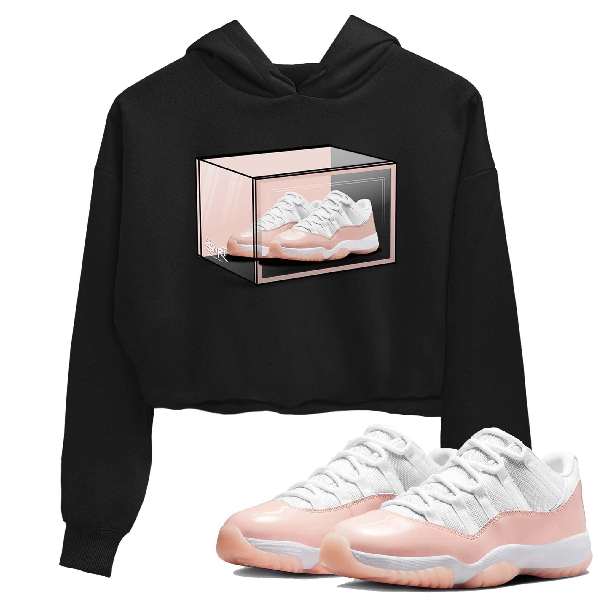 Shoe Box snkmatch Women's Top - Air Jordan 11 Legend Pink
