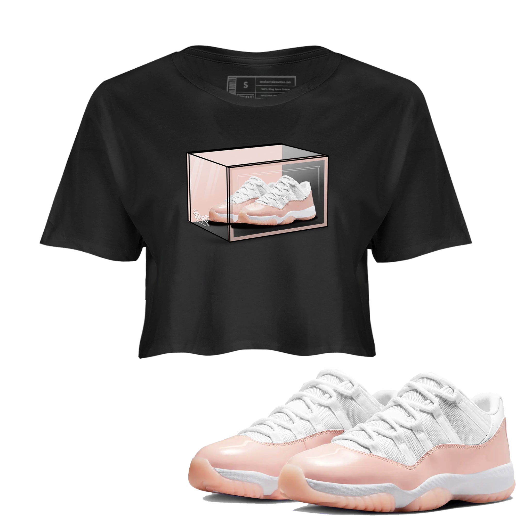 Shoe Box snkmatch Women's Top - Air Jordan 11 Legend Pink