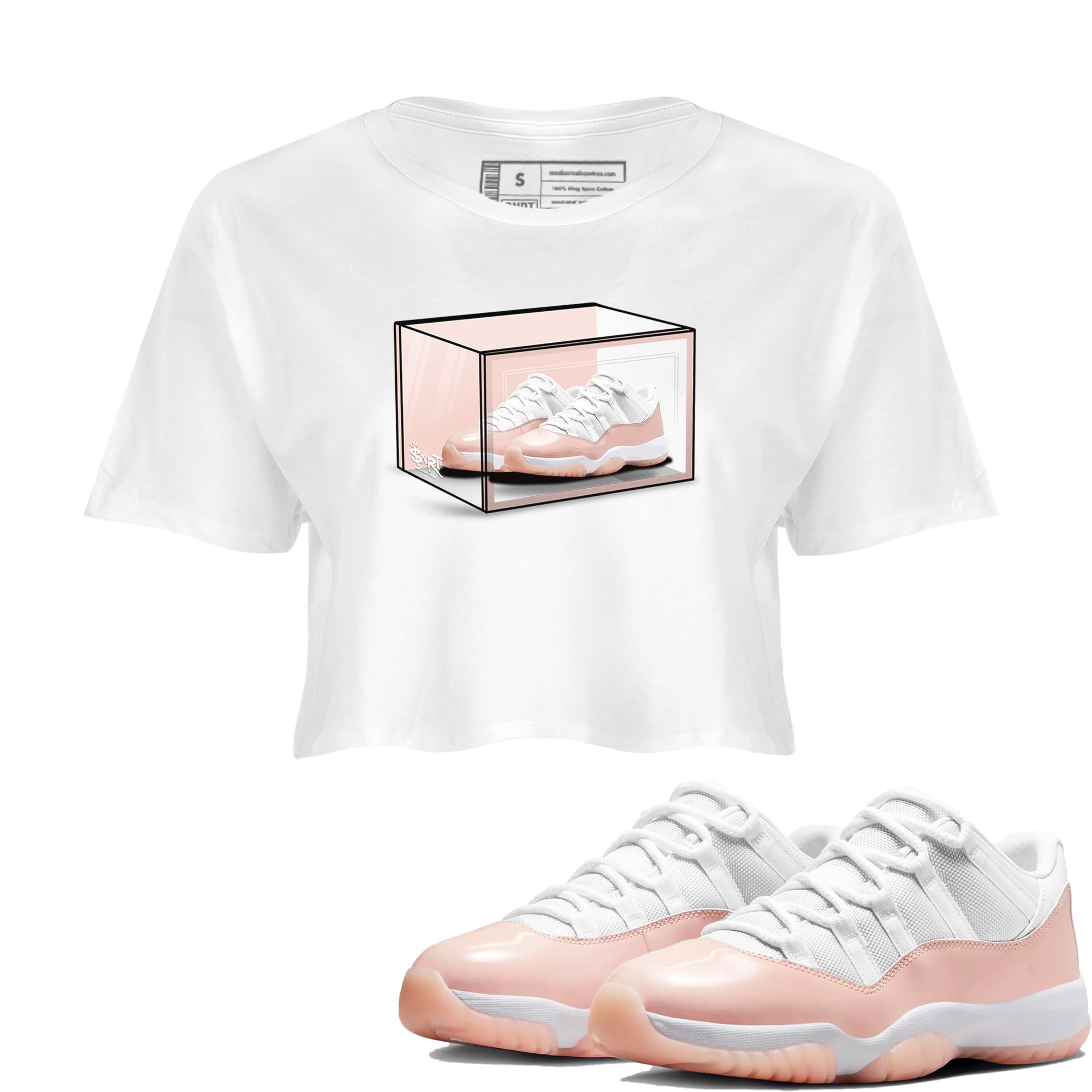 Shoe Box snkmatch Women's Top - Air Jordan 11 Legend Pink
