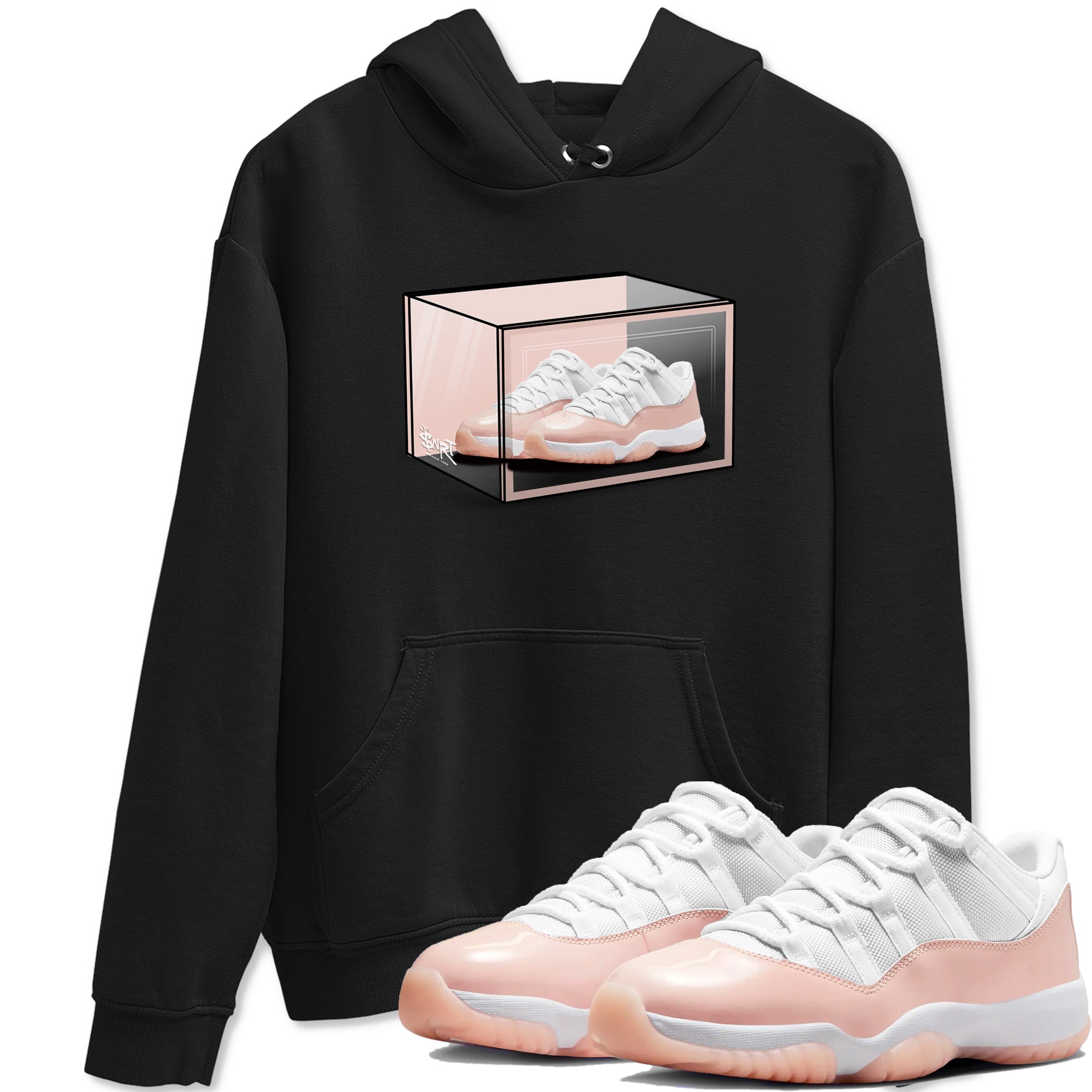 Shoe Box snkmatch Tees - Air Jordan 11 Legend Pink
