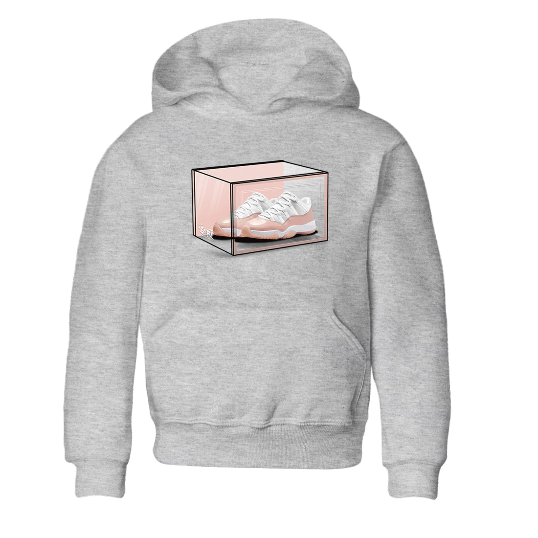 Shoe Box snkmatch Tees Kids - Air Jordan 11 Legend Pink