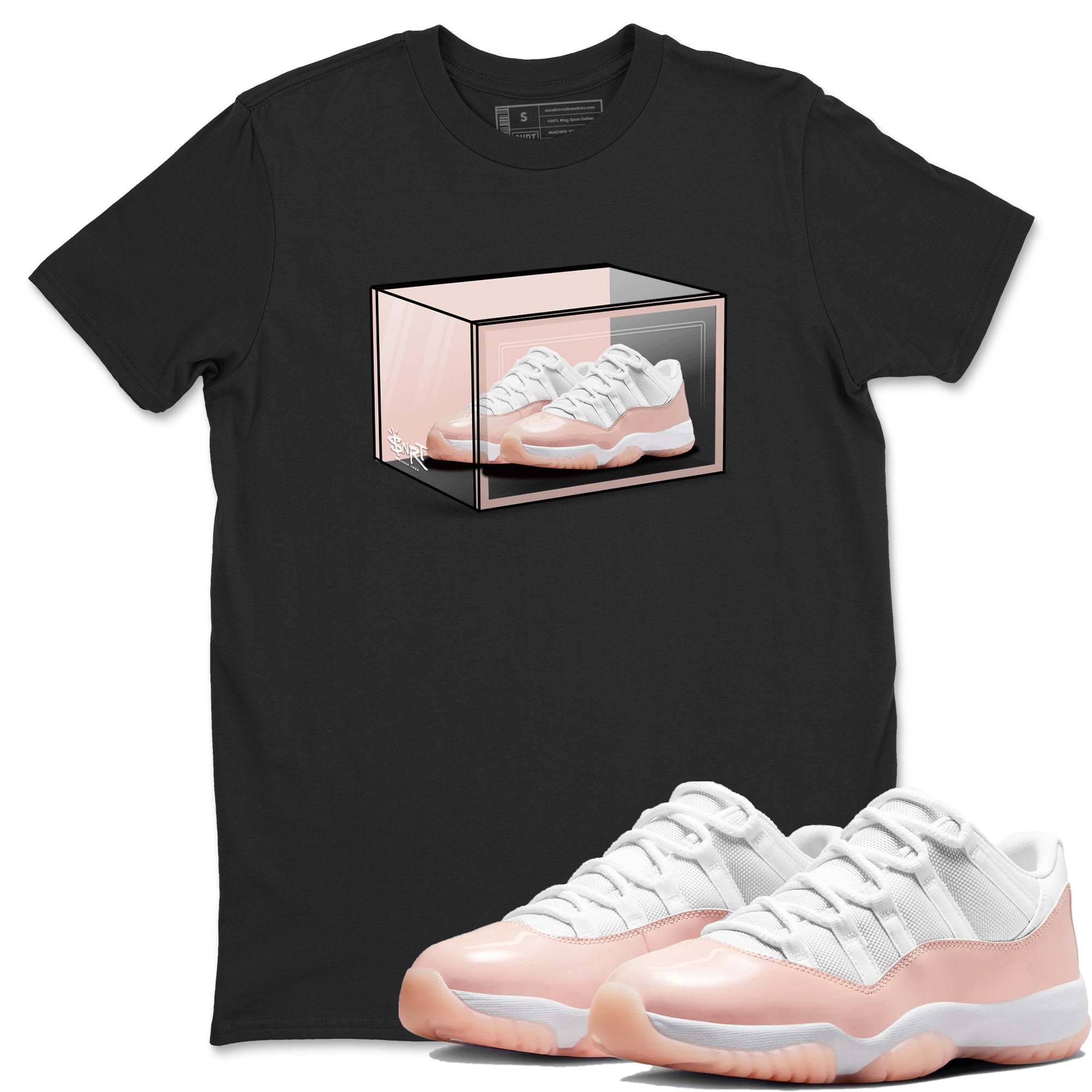 Shoe Box snkmatch Tees - Air Jordan 11 Legend Pink