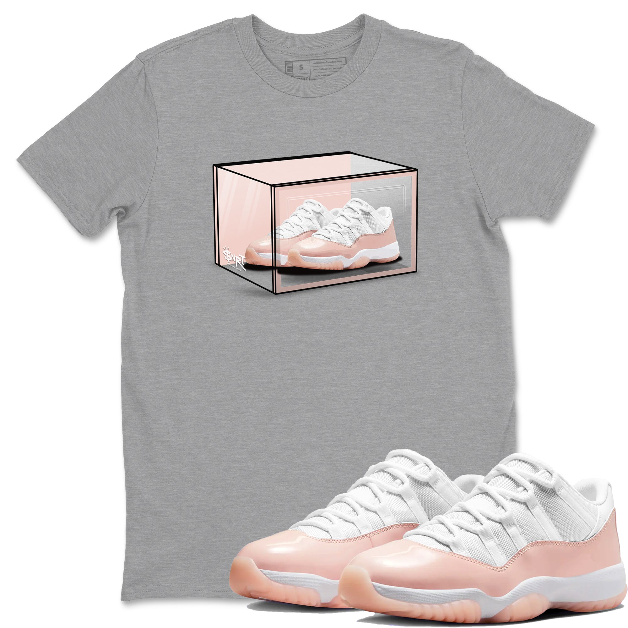 Shoe Box snkmatch Tees - Air Jordan 11 Legend Pink