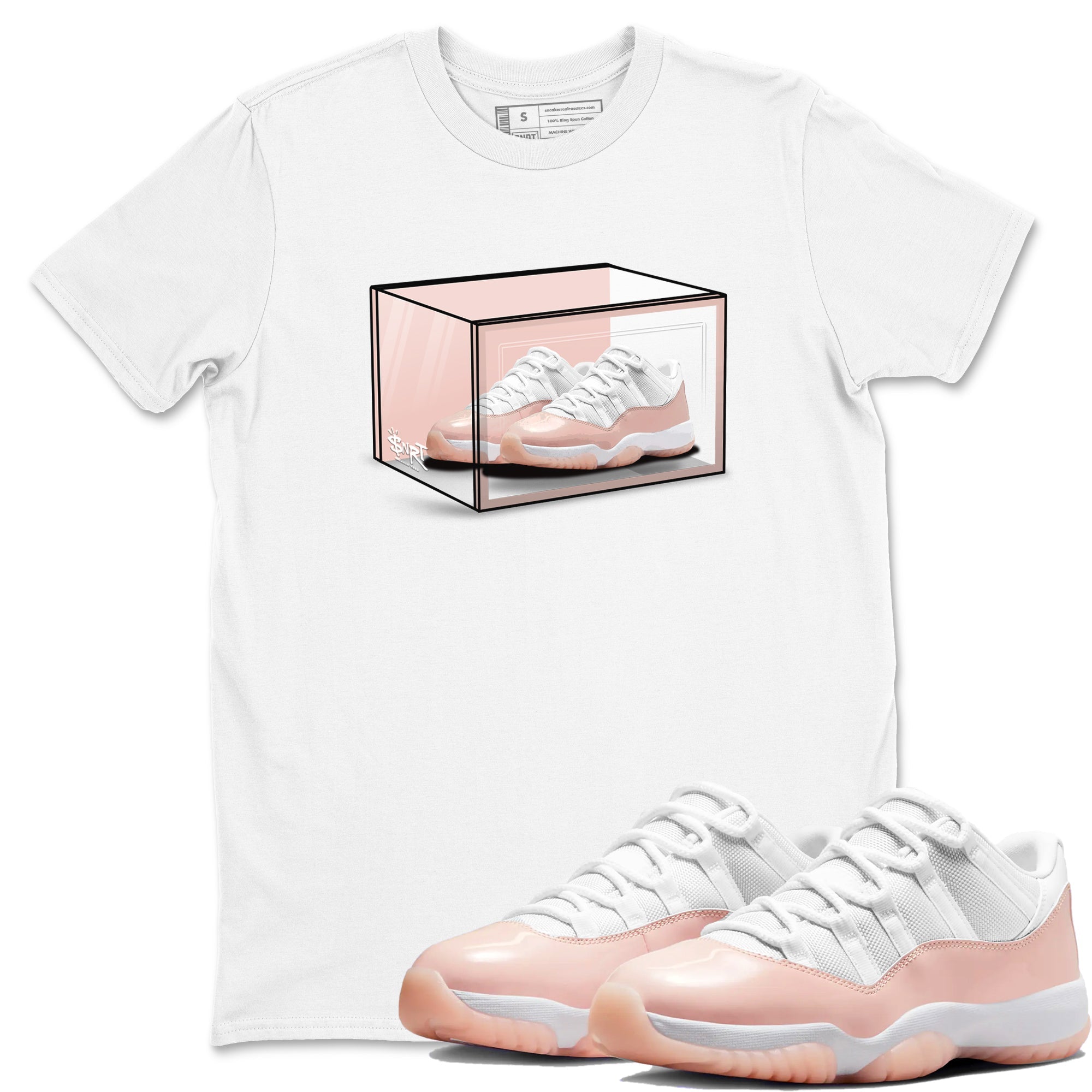 Shoe Box snkmatch Tees - Air Jordan 11 Legend Pink