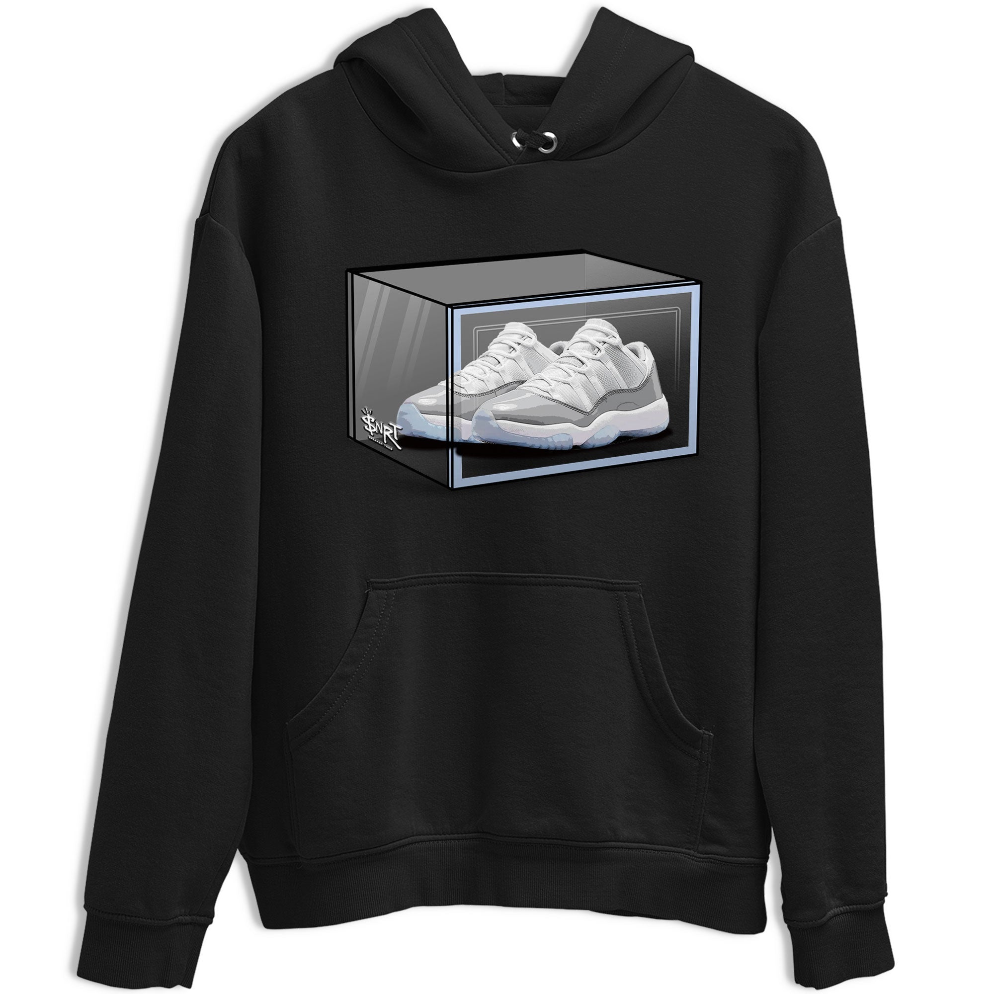 Shoe Box snkmatch Tee - Air Jordan 11 White Cement