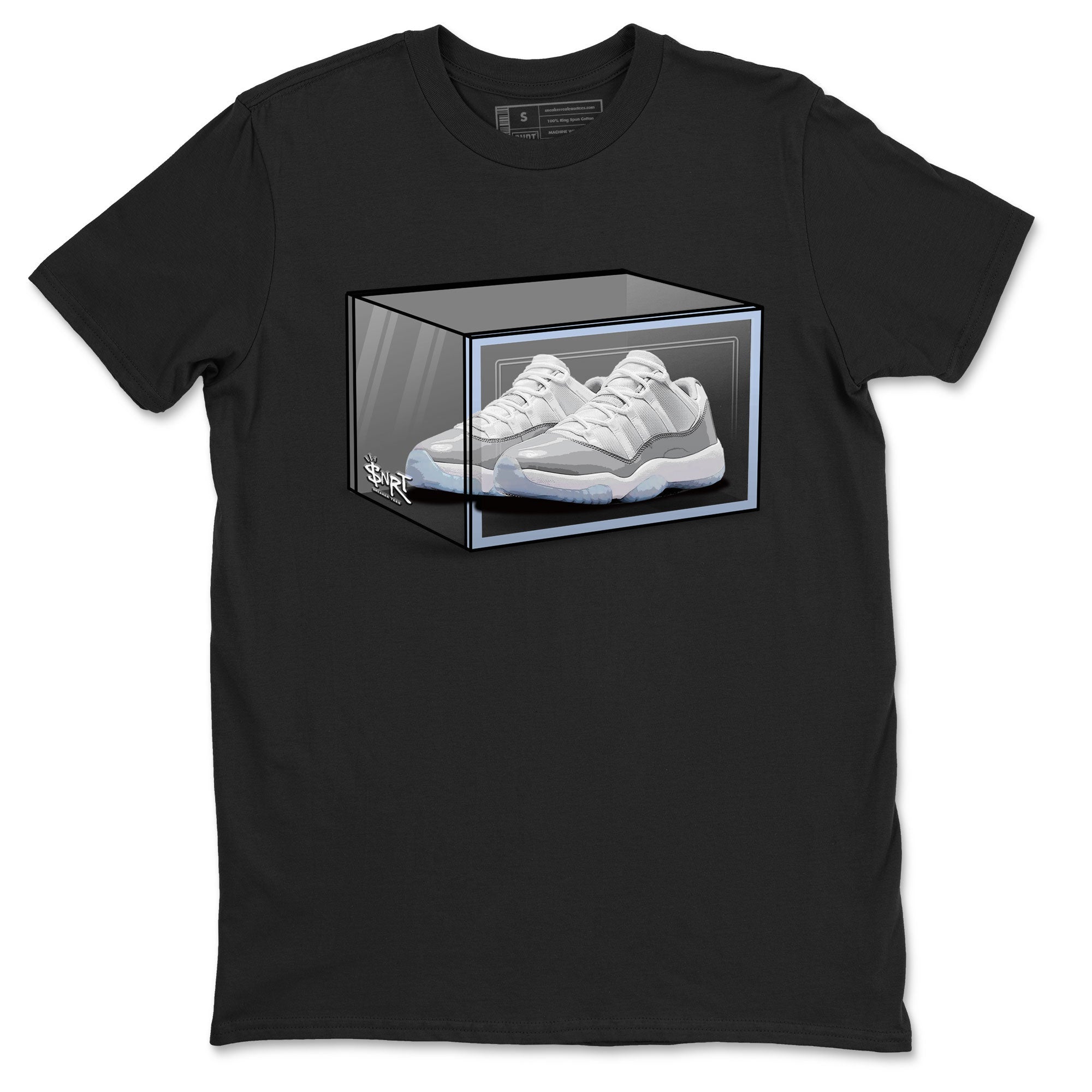 Shoe Box snkmatch Tee - Air Jordan 11 White Cement