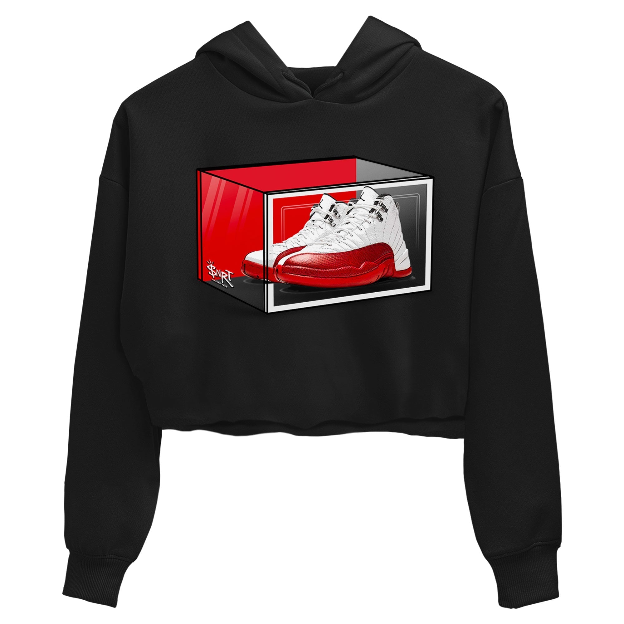 Shoe Box snkmatch Women's Top - Air Jordan 12 Cherry