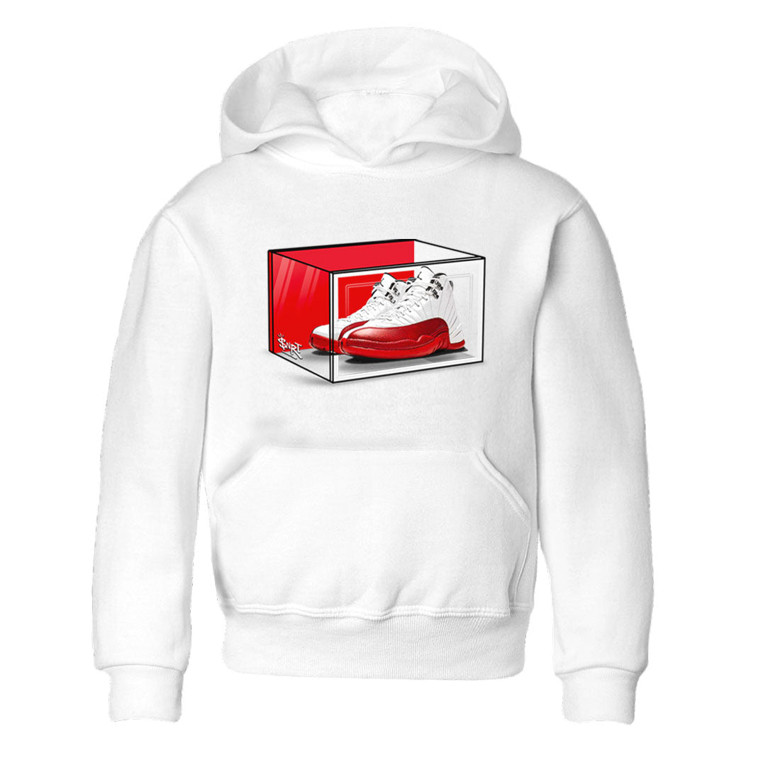 Shoe Box snkmatch Tee Kids - Air Jordan 12 Cherry