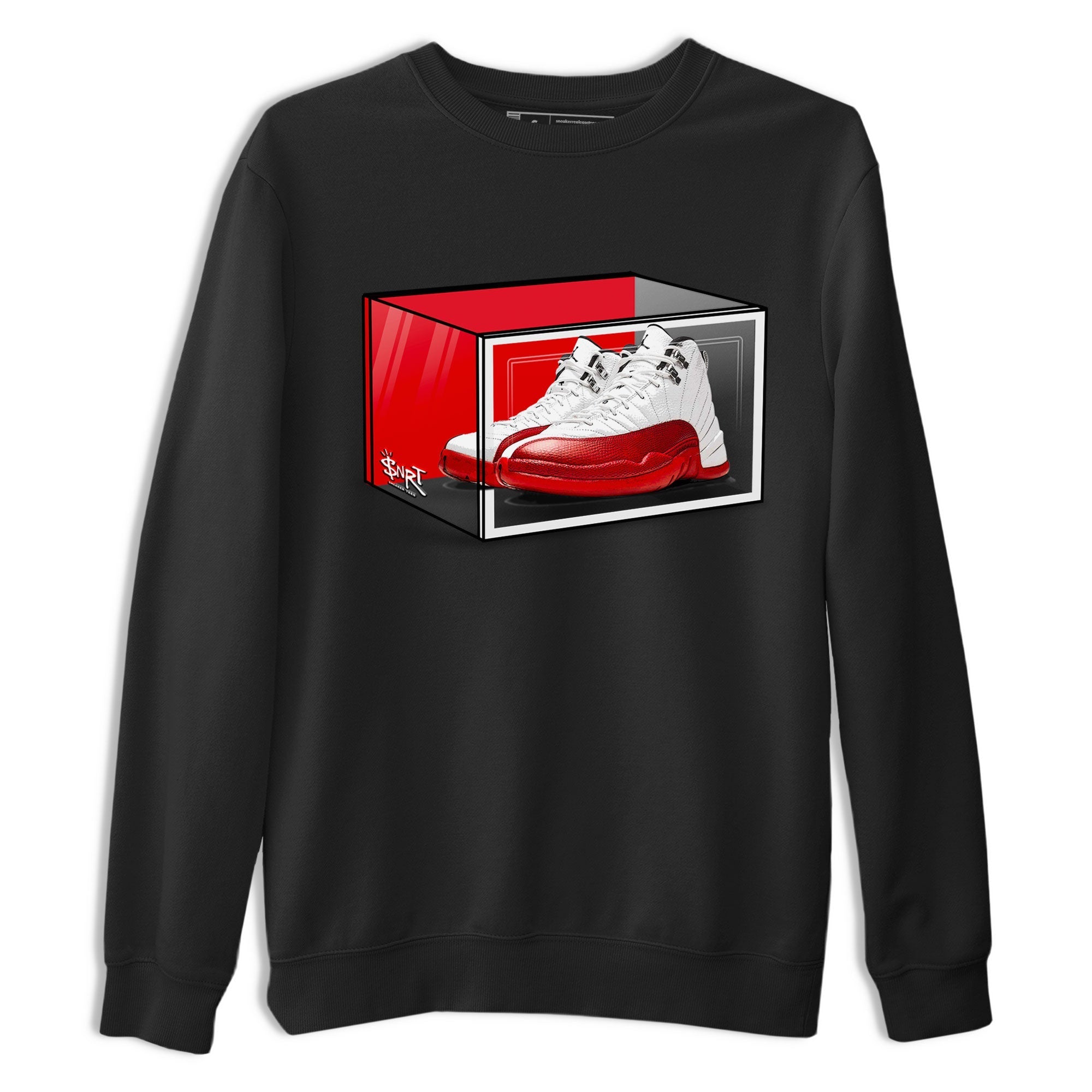 Shoe Box snkmatch Tee - Air Jordan 12 Cherry