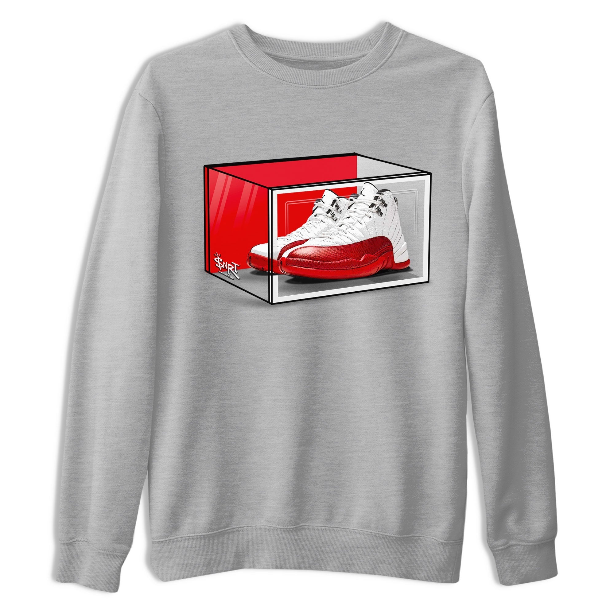 Shoe Box snkmatch Tee - Air Jordan 12 Cherry