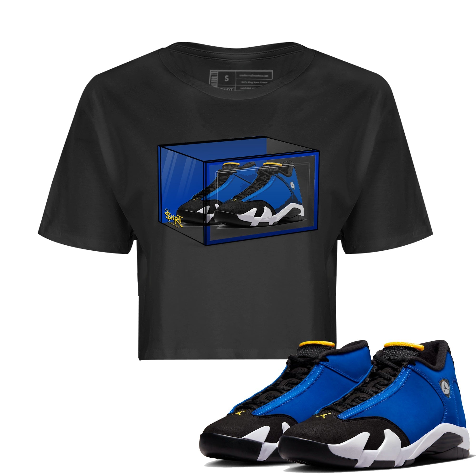 Shoe Box Women's Tops - Air Jordan 14 Laney