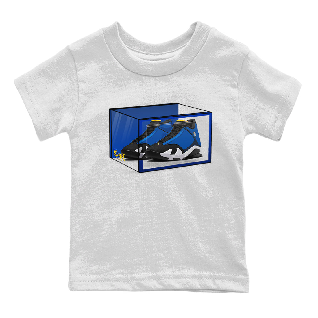 Shoe Box Kids Tops - Air Jordan 14 Laney
