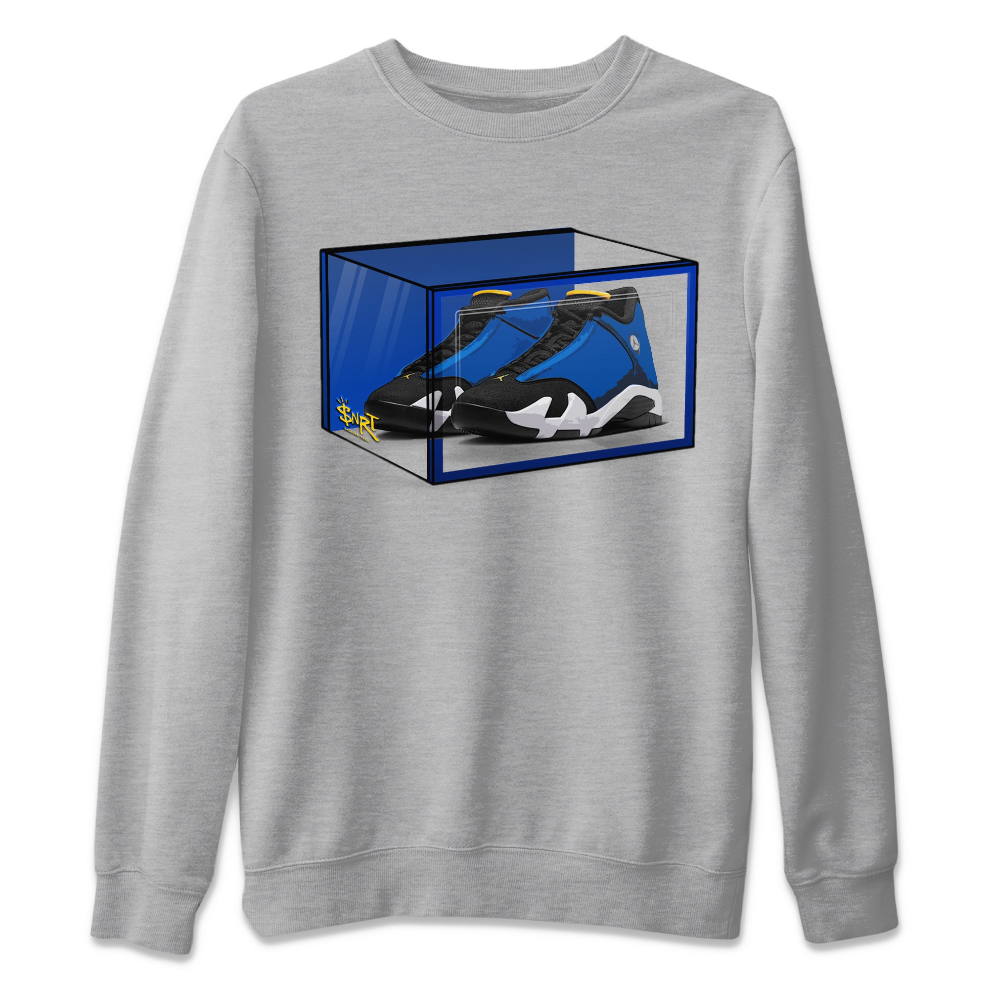 Shoe Box Unisex Tops - Air Jordan 14 Laney