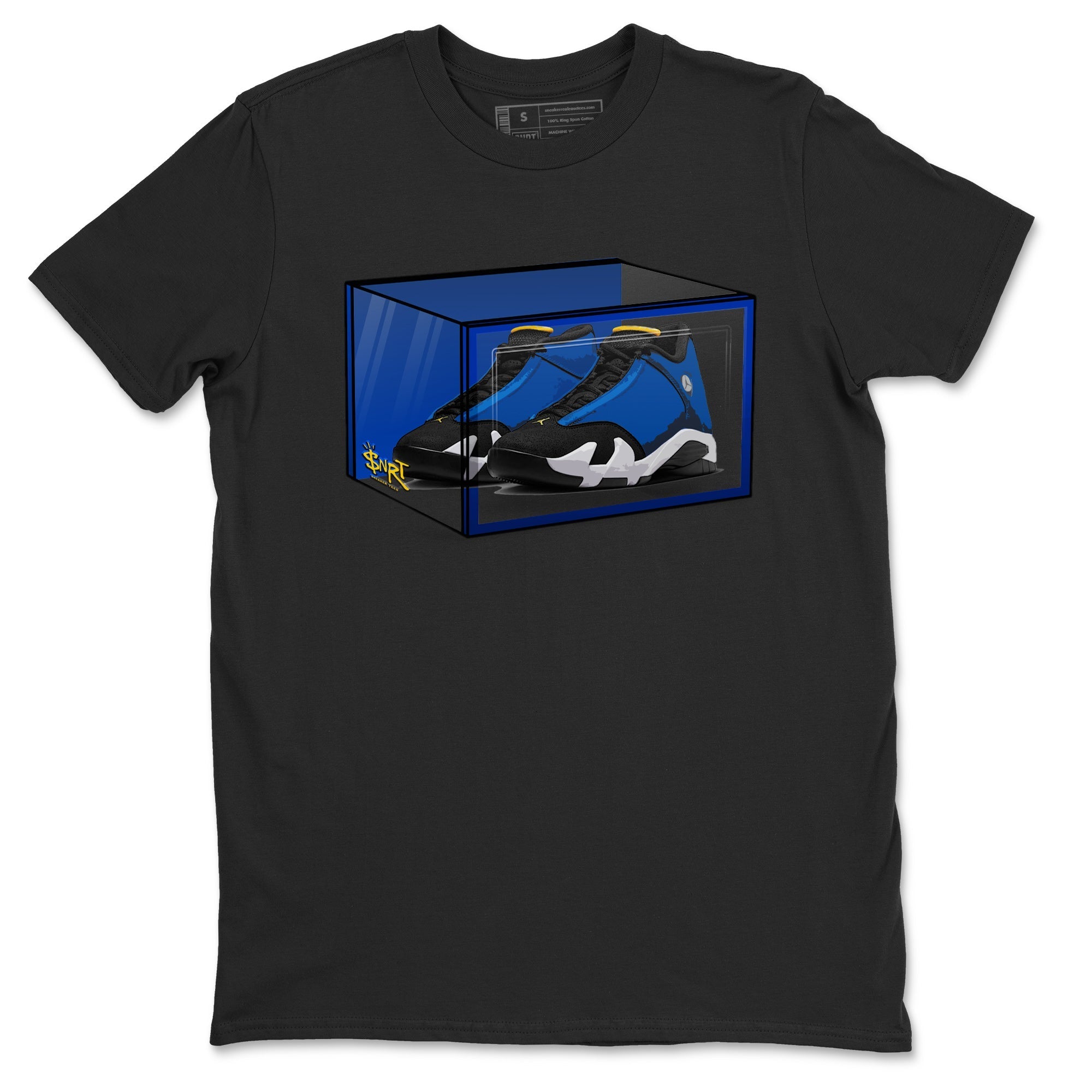 Shoe Box Unisex Tops - Air Jordan 14 Laney