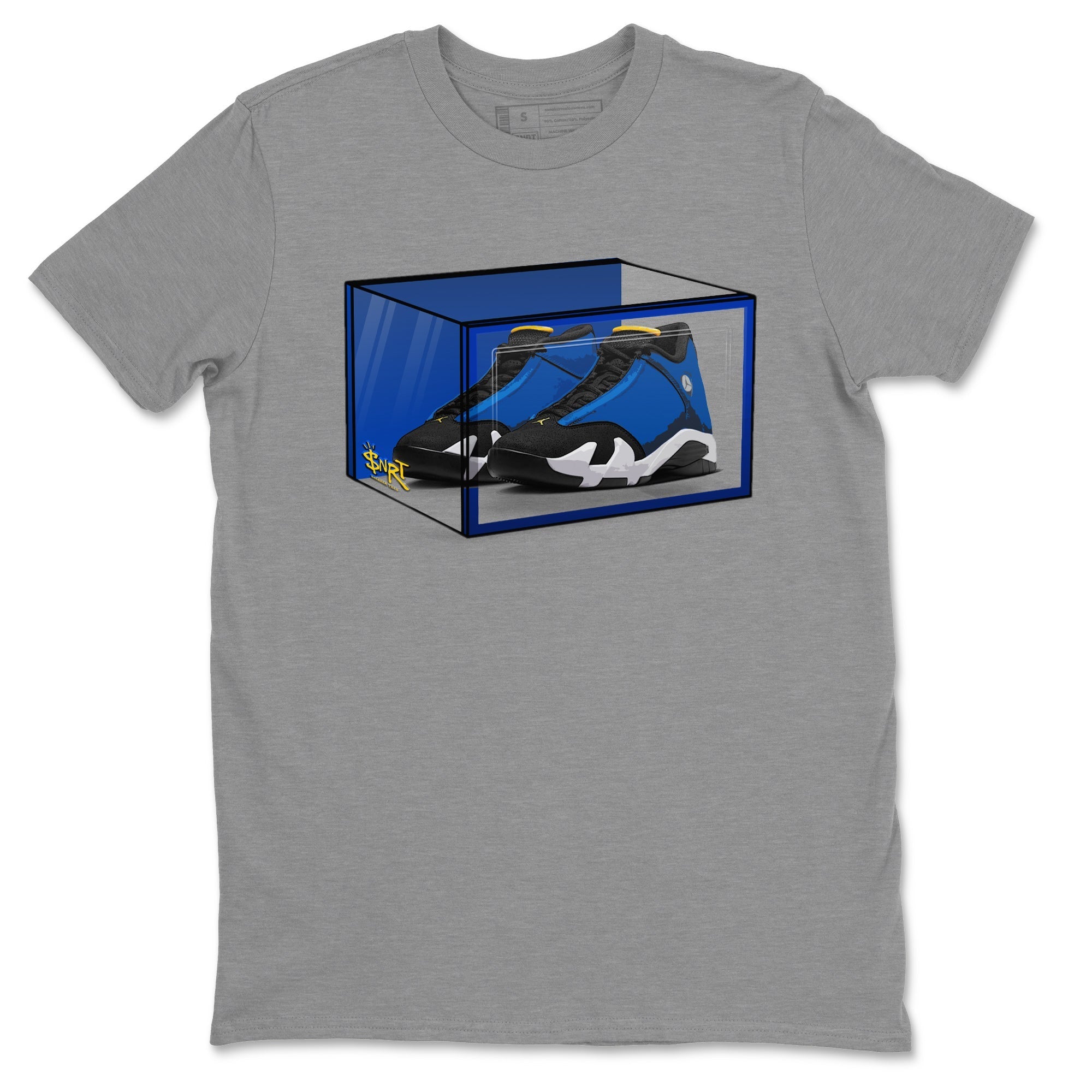 Shoe Box Unisex Tops - Air Jordan 14 Laney