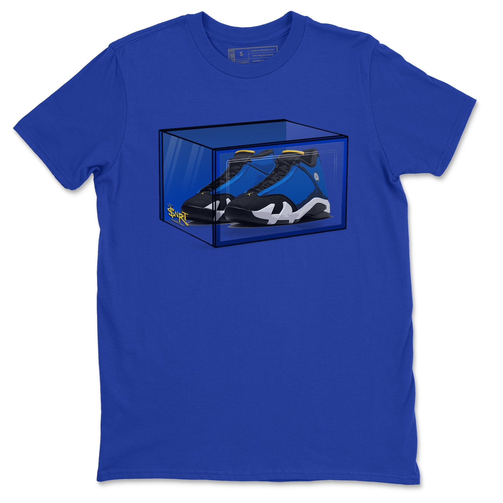 Shoe Box Unisex Tops - Air Jordan 14 Laney