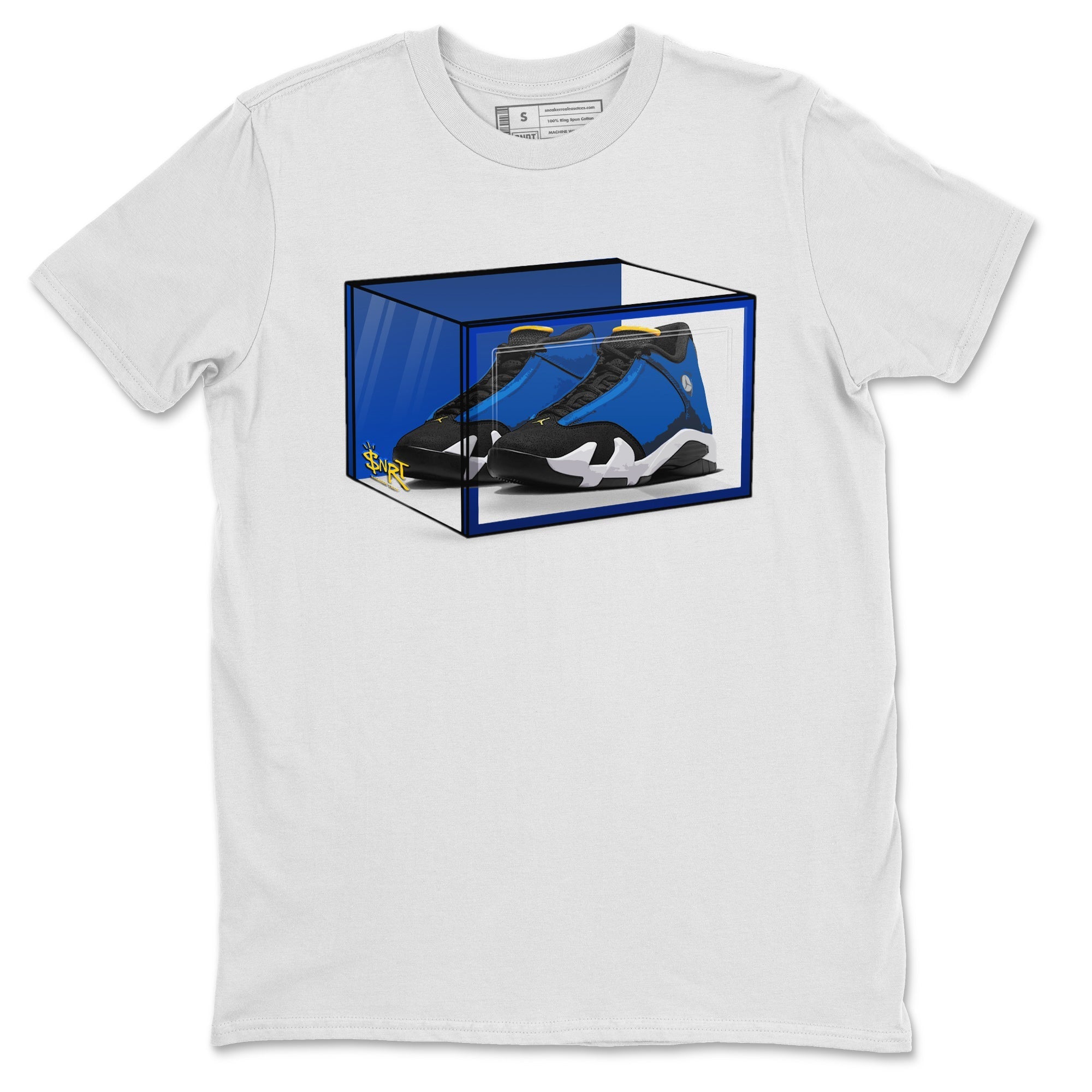 Shoe Box Unisex Tops - Air Jordan 14 Laney