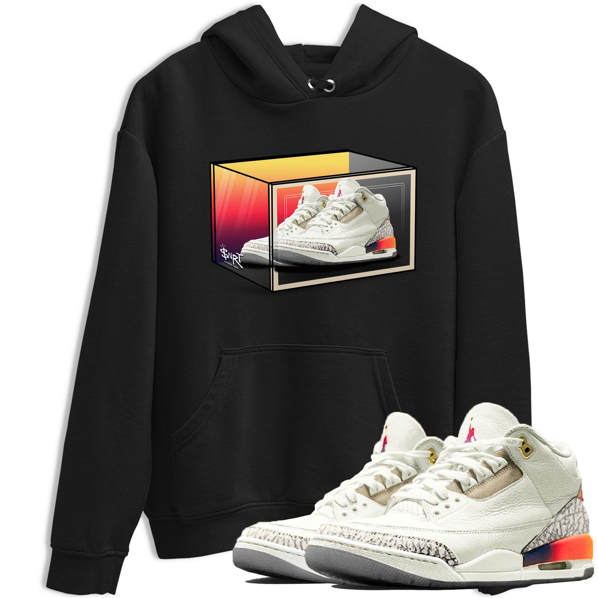 Shoe Box snkmatch Tee - Air Jordan 3 J Balvin