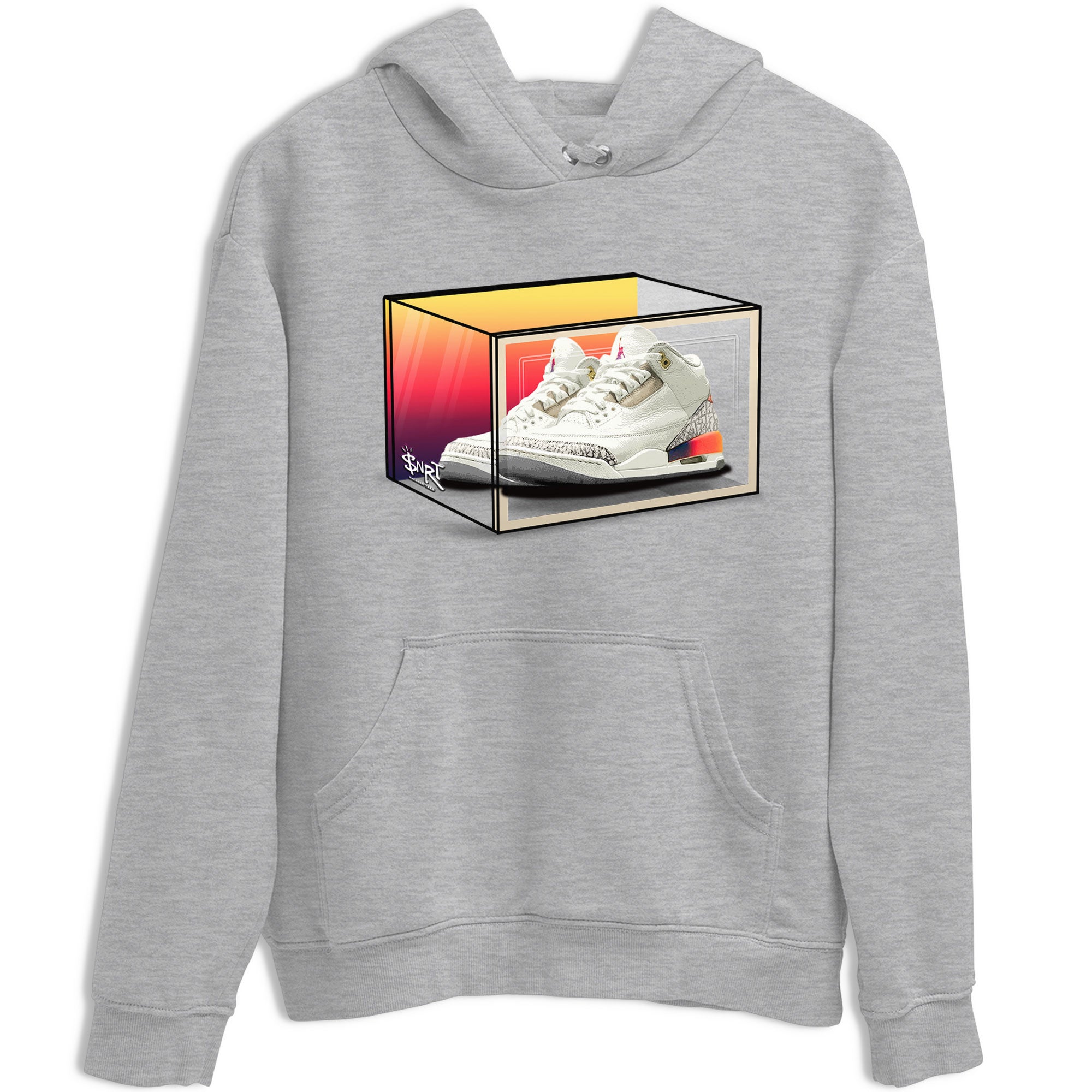 Shoe Box snkmatch Tee - Air Jordan 3 J Balvin