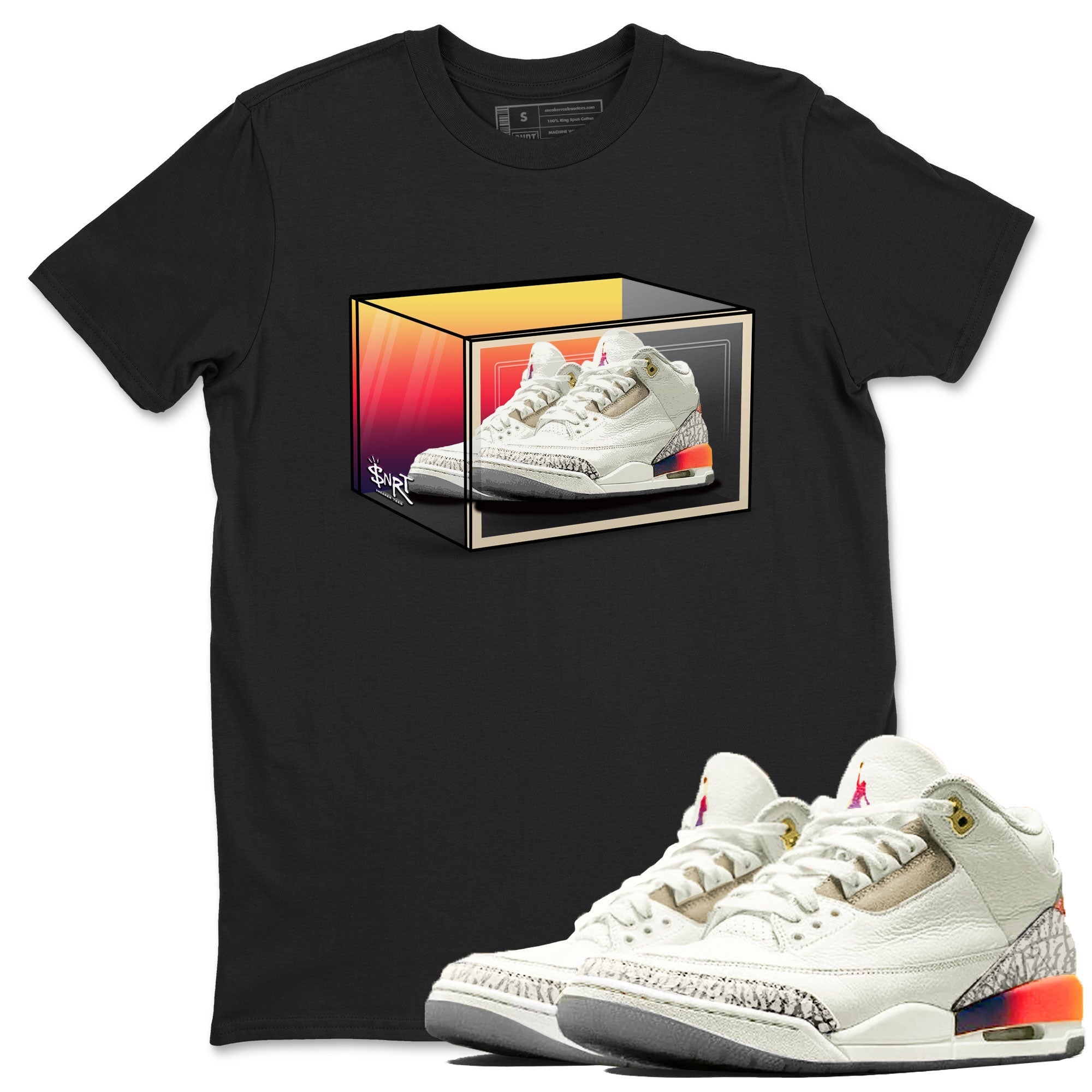 Shoe Box snkmatch Tee - Air Jordan 3 J Balvin