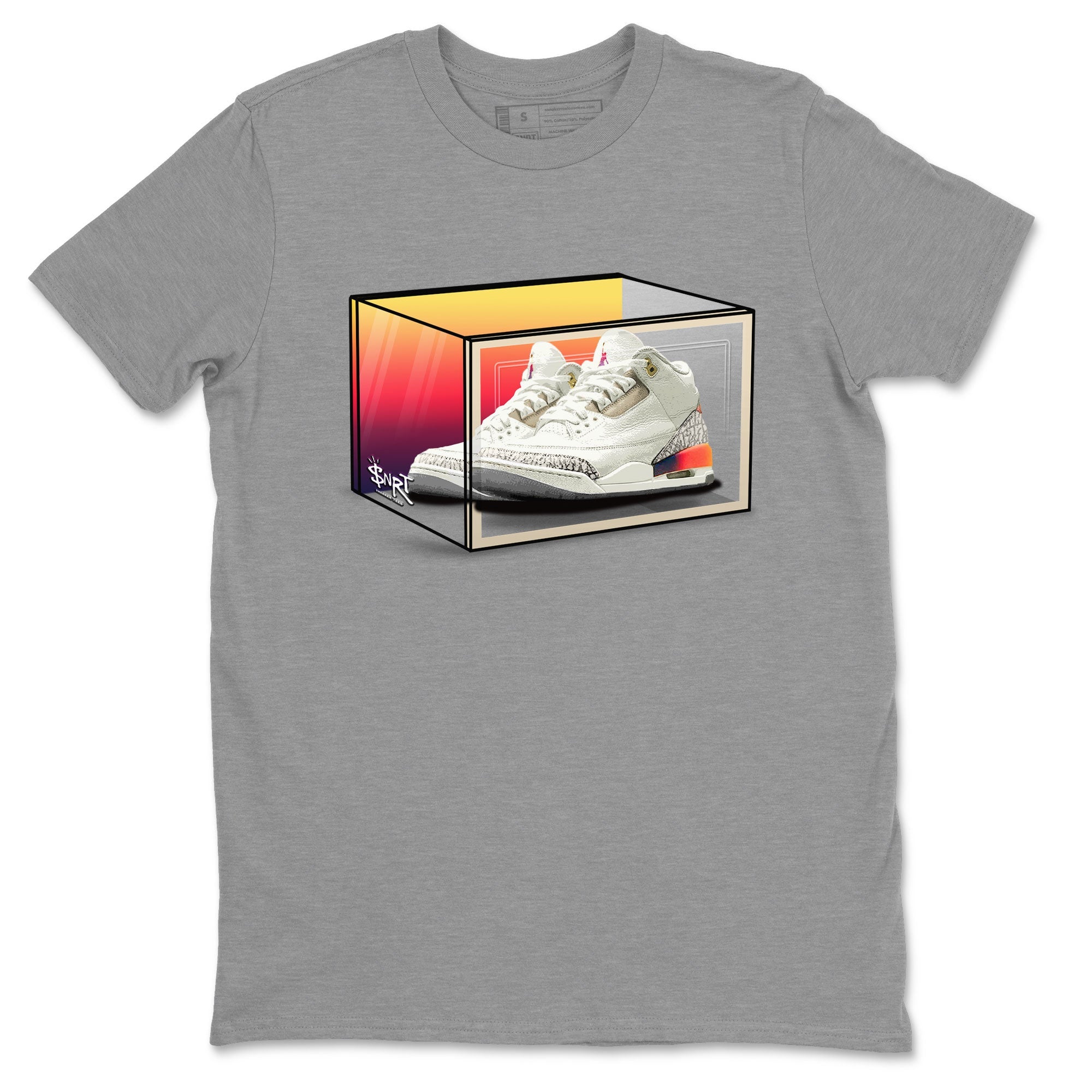Shoe Box snkmatch Tee - Air Jordan 3 J Balvin