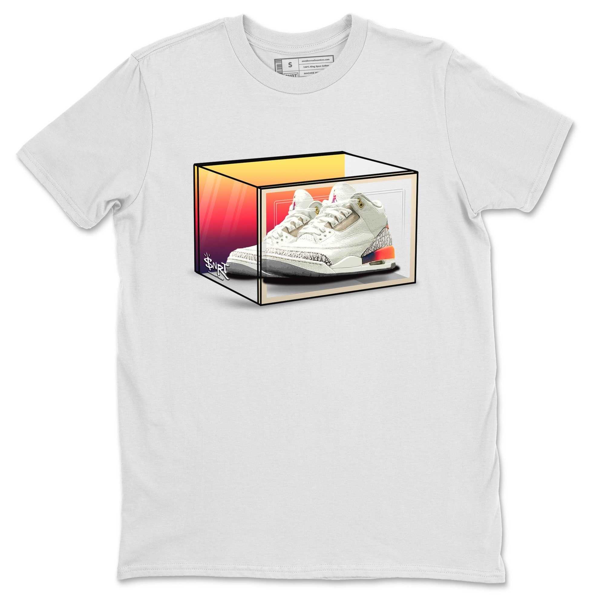 Shoe Box snkmatch Tee - Air Jordan 3 J Balvin