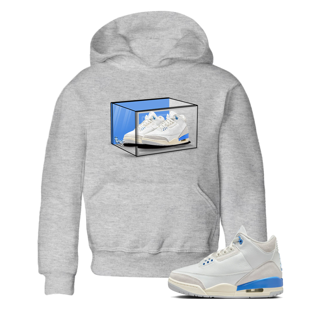Shoe Box snkmatch Tees Kids - Air Jordan 3 Lucky Shorts